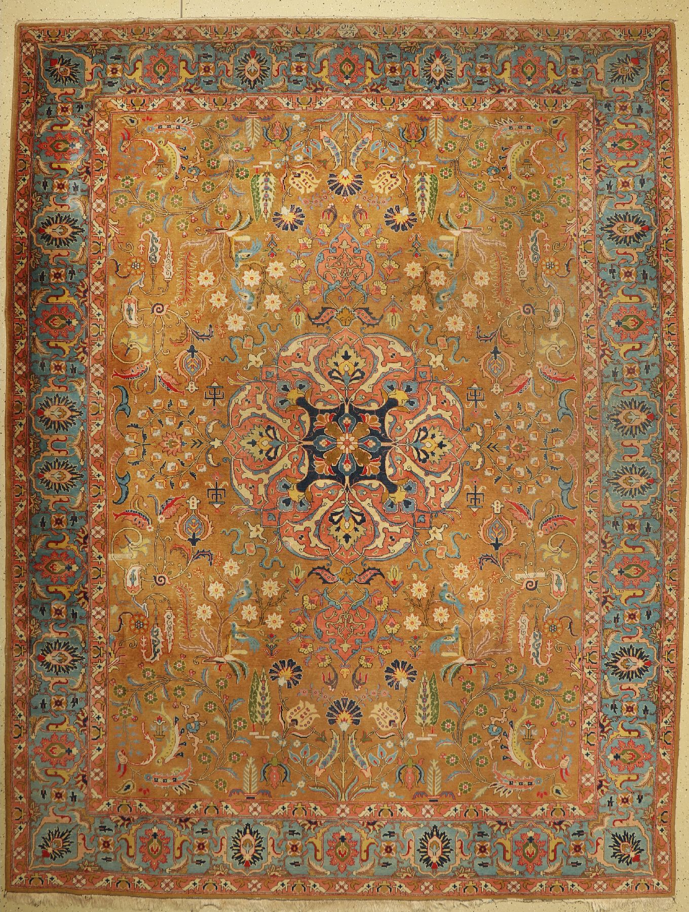 Täbriz Djawan Amirkhiz, Persien, um 1930, Wolle auf Baumwolle, ca. 375 x 288 cm, EHZ: 4