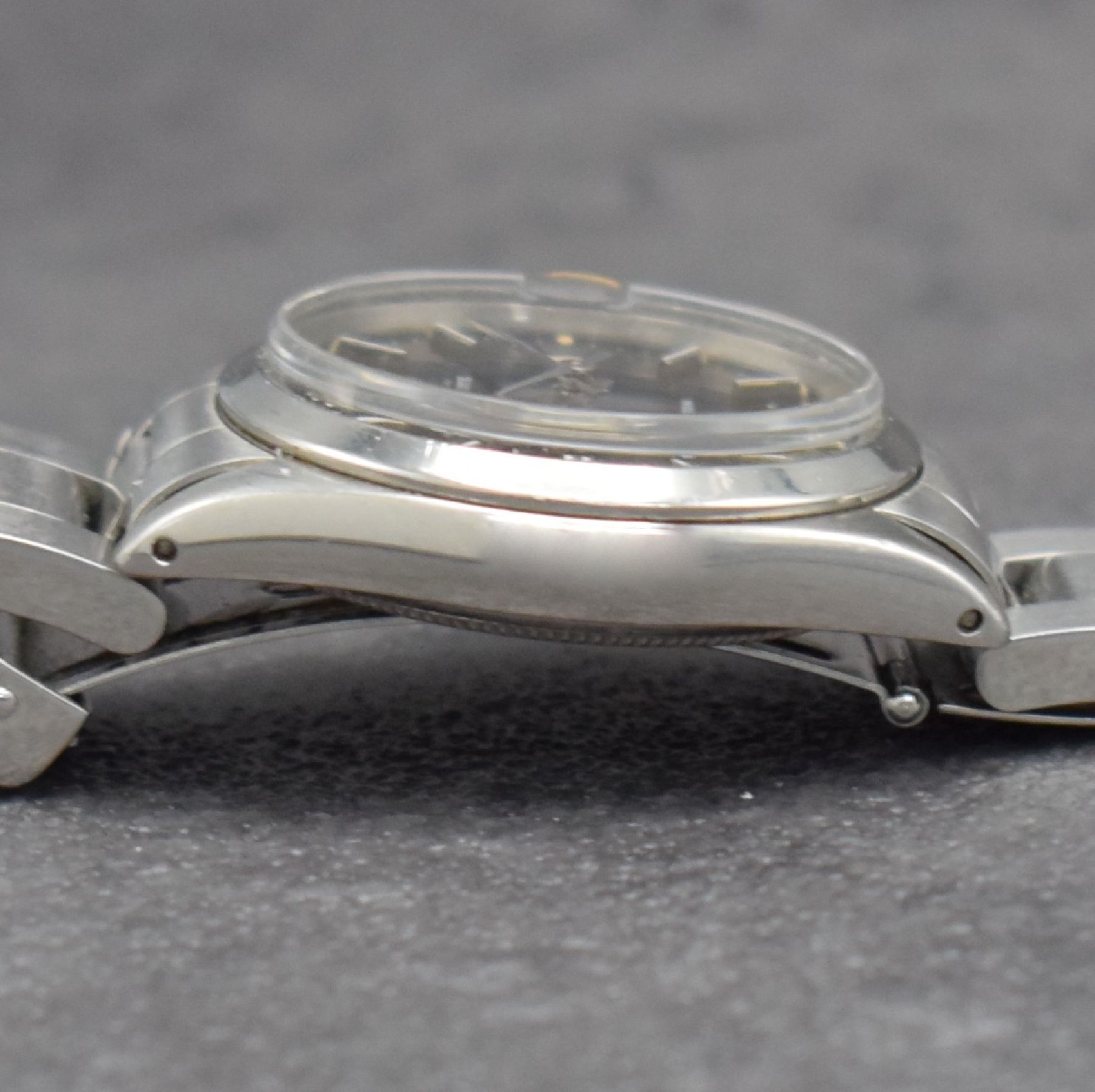 Detail g: ROLEX Oysterdate Precision Mediumarmbanduhr, Schweiz um 1957, Handaufzug, Ref. 6466, verschr. Edelstahlgeh., Oysterband Ref. 78350 m. Faltschl., ...