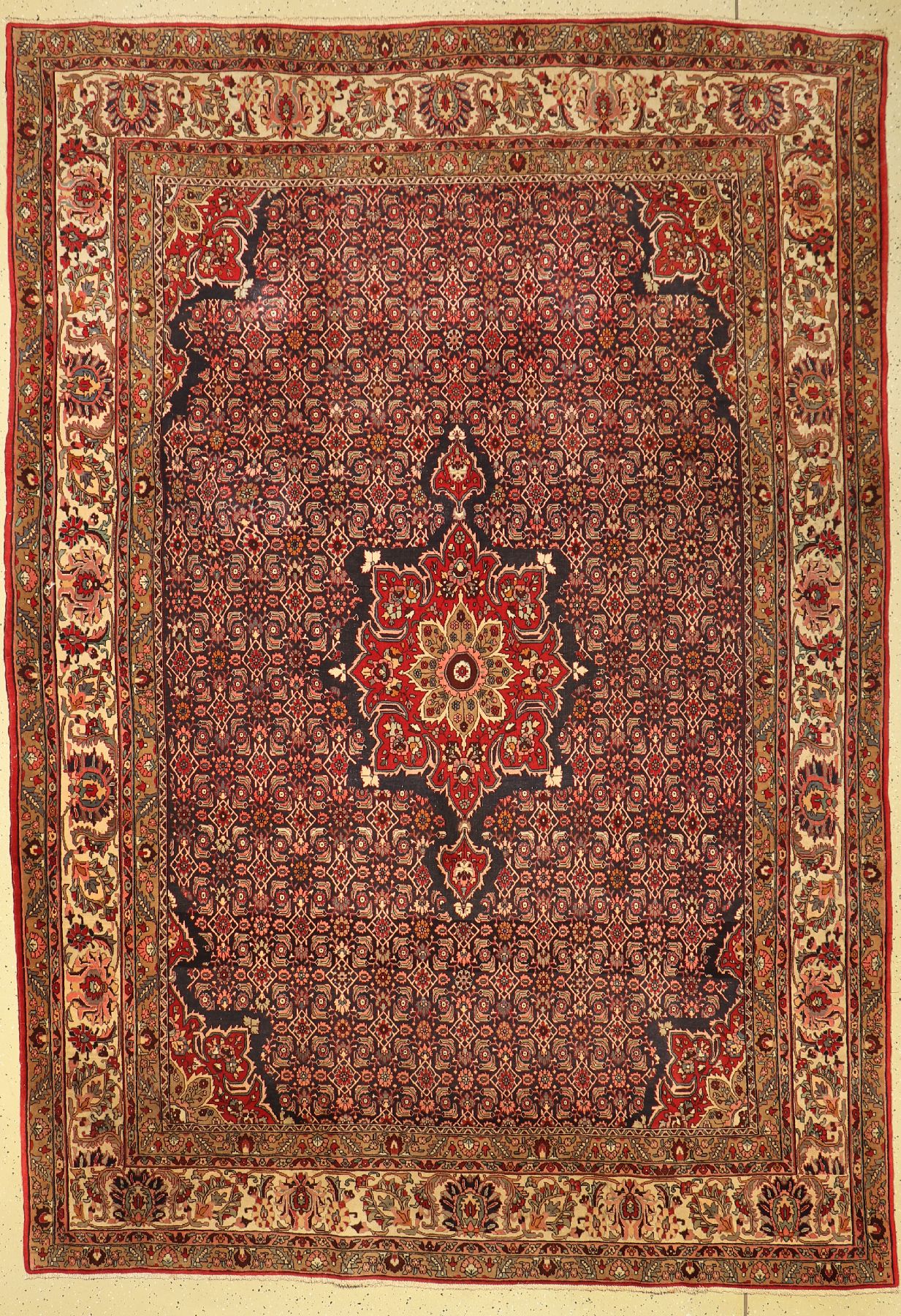Bidjar fein alt, Persien, um 1940, Korkwolle, ca. 320 x 226 cm, EHZ: 2