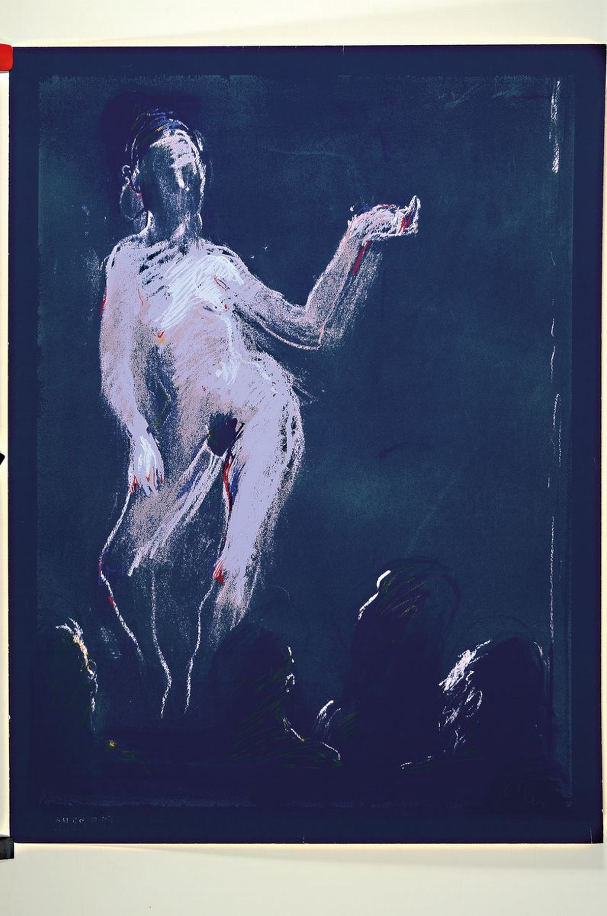 Detail k: Georg Eisler, 1928-1998, "Phönix-Club, Farbserigrafie, sign., ca. 85x48 cm