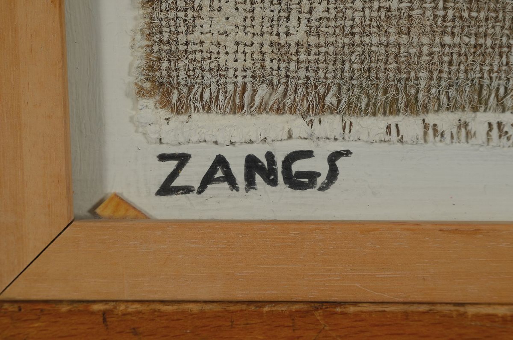 Detail a: Herbert Zangs, 1924 Krefeld - 2003 ebenda, zusammen mit Joseph Beuys Studium an der Kunstakademie Düsseldorf, Schüler bei Otto Pankok ohne Titel, ...