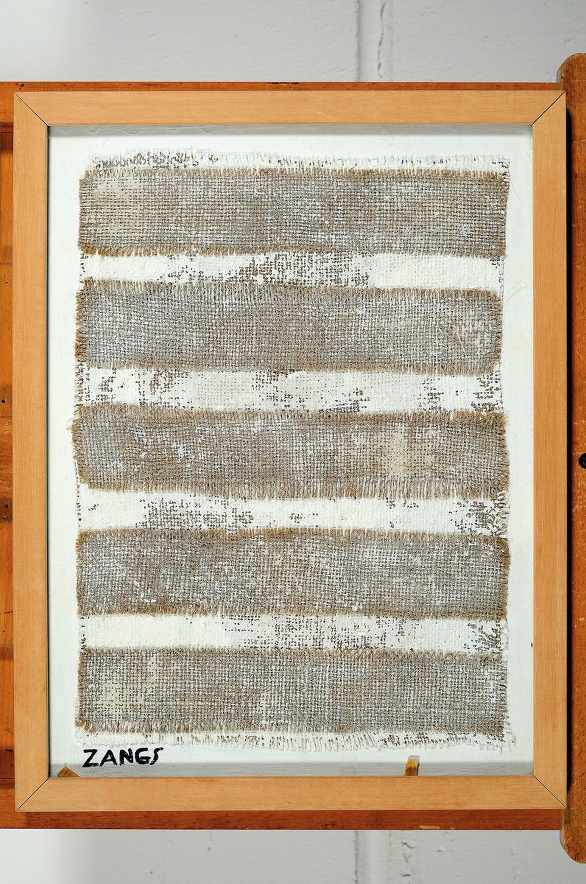 Detail k: Herbert Zangs, 1924 Krefeld - 2003 ebenda, zusammen mit Joseph Beuys Studium an der Kunstakademie Düsseldorf, Schüler bei Otto Pankok ohne Titel, ...