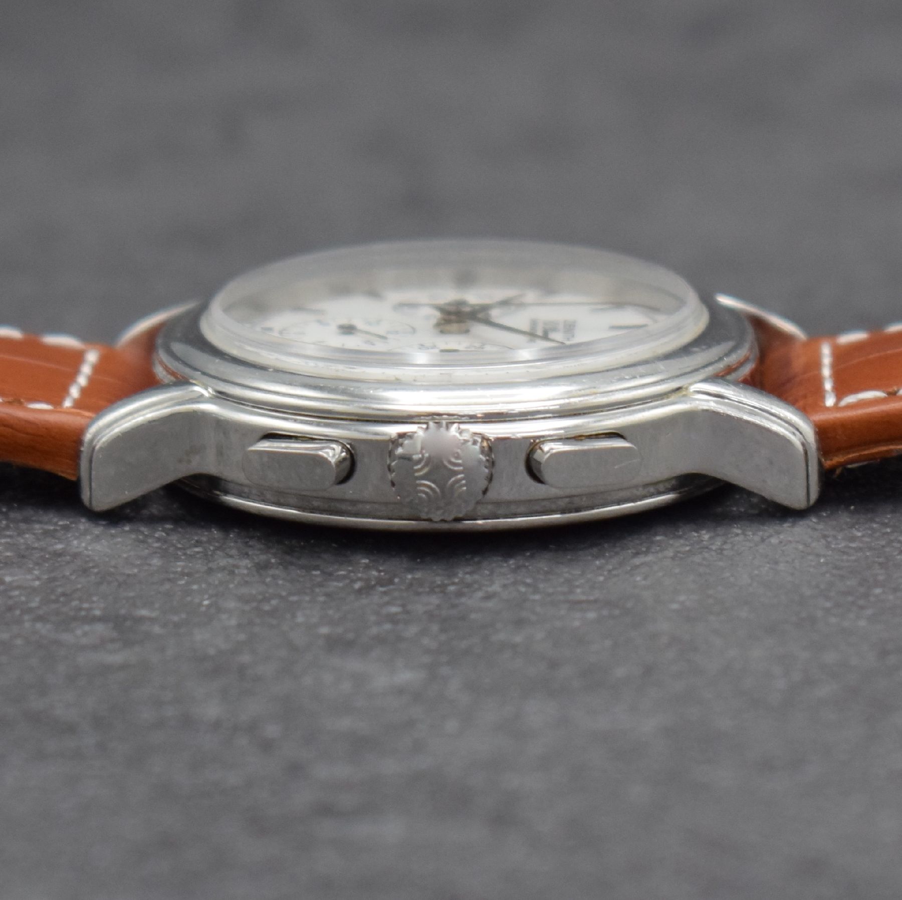 Detail d: ZENITH El Primero Schaltradchronograph Chronomaster Referenz 14/01.240 400, Automatik, Edelstahlgeh., beids. vergl., Boden 6-fach verschr., ...