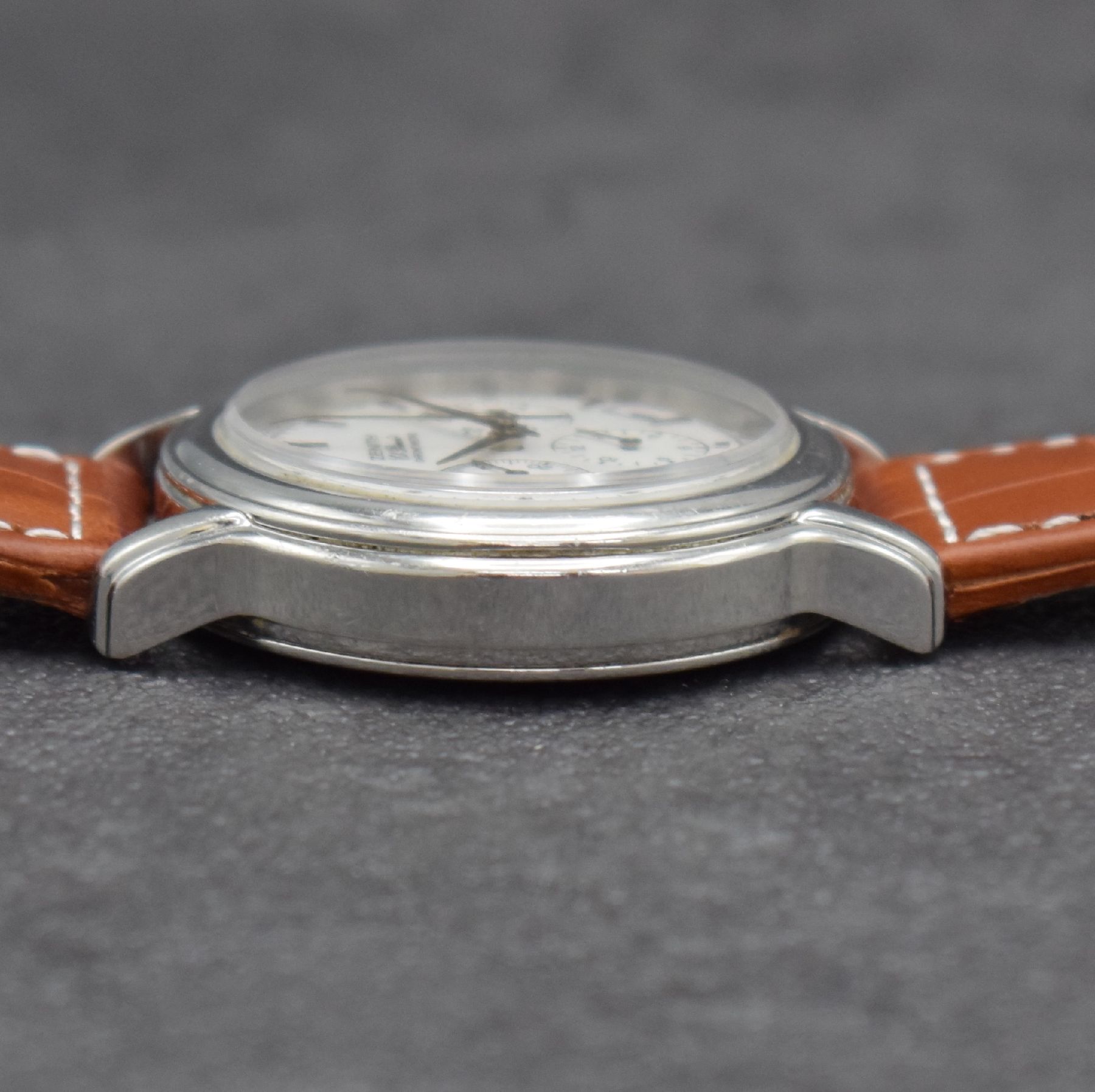 Detail e: ZENITH El Primero Schaltradchronograph Chronomaster Referenz 14/01.240 400, Automatik, Edelstahlgeh., beids. vergl., Boden 6-fach verschr., ...