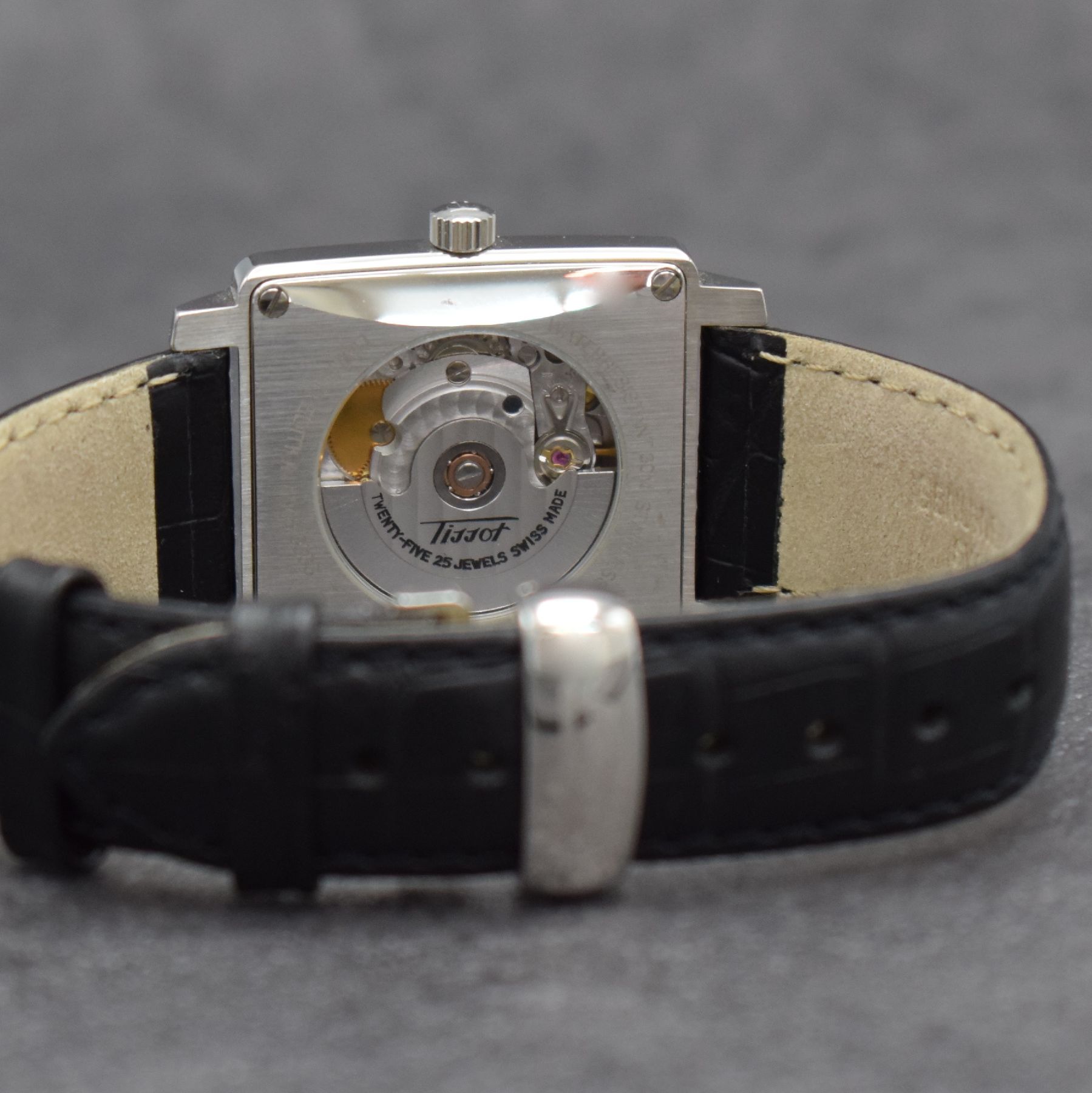Detail b: TISSOT Herrenarmbanduhr Heritage 1957, Automatik, Schweiz um 1999, auf 3333 Stück limitiertes Sondermodell, Chronometer in Edelstahl inkl. orig. ...