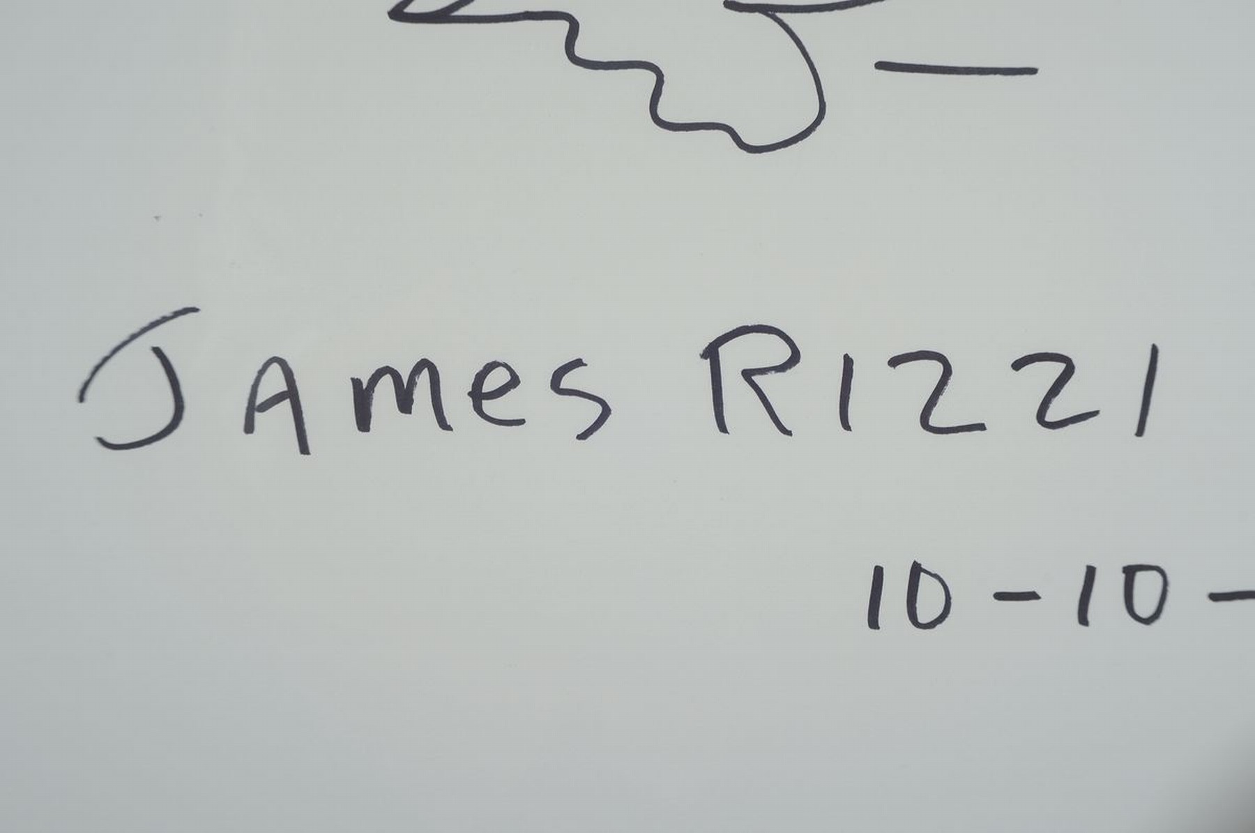 Detail a: James Rizzi, 1930-2011, "Bird", handsign., dat., unter Glas, ca. 52x73 cm
