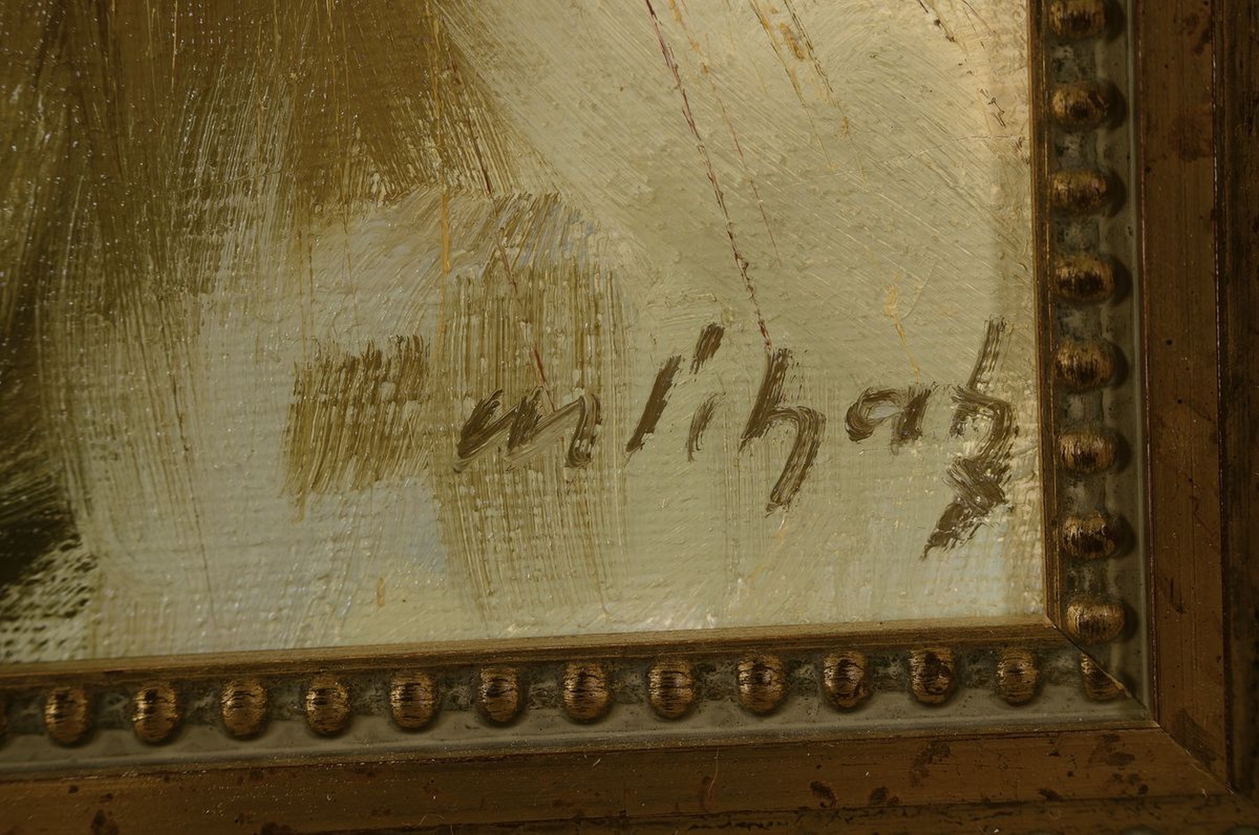 Detail a: Manfred Schatz, 1925 Stettiner Haff-2004 Meerbusch, Birken und Fasan im Schnee, Öl/Lwd, rechts unten signiert, ca. 60x50cm, R. ca. 75x65cm
