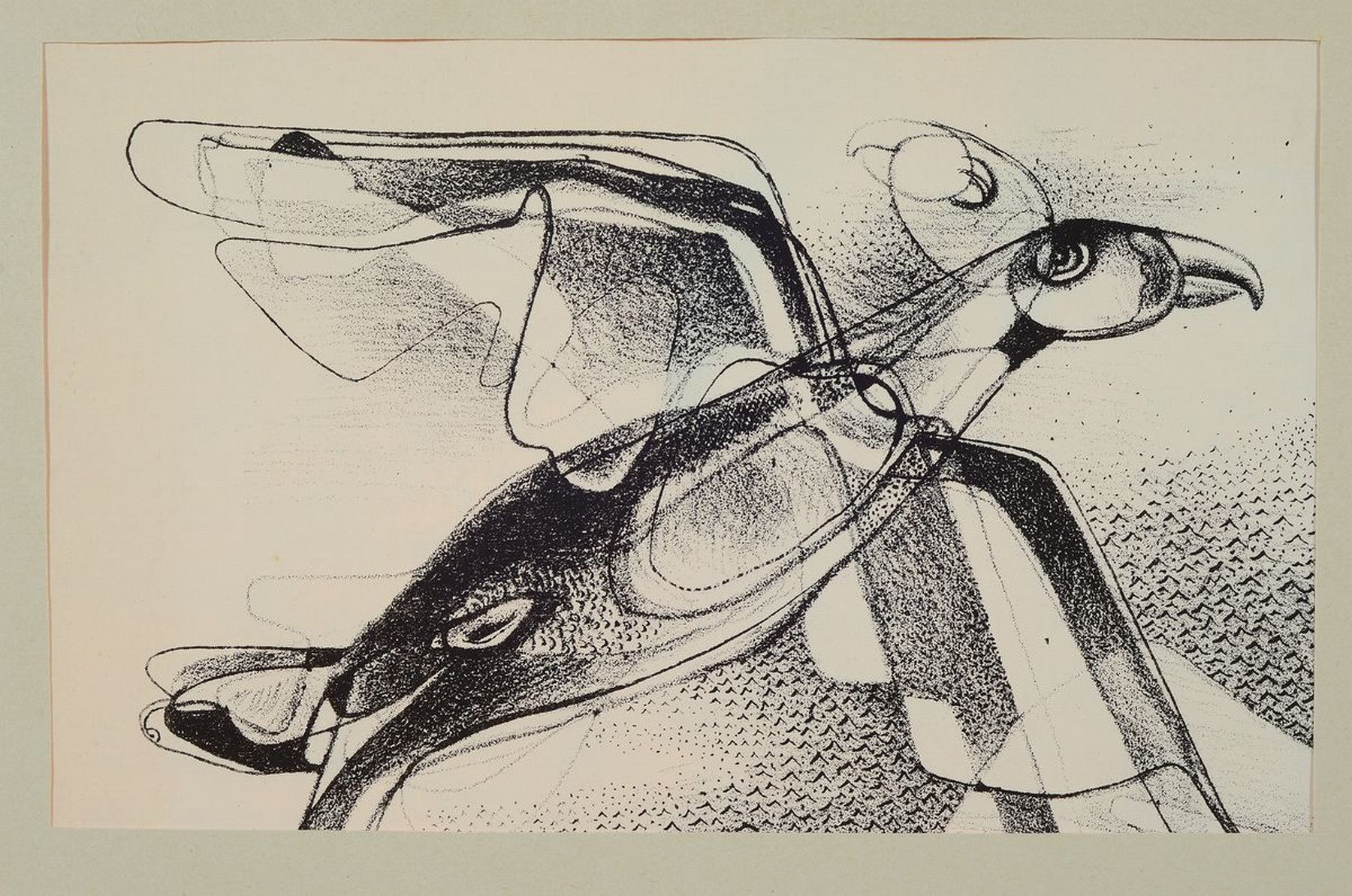 Galerie Gerd Rosen: Grafik 1946, Mappe mit 12 Grafiken, alle signiert, orig. Einband, Nr. 110 von 110, mit Arbeiten von: Werner Heldt, Alexander ...