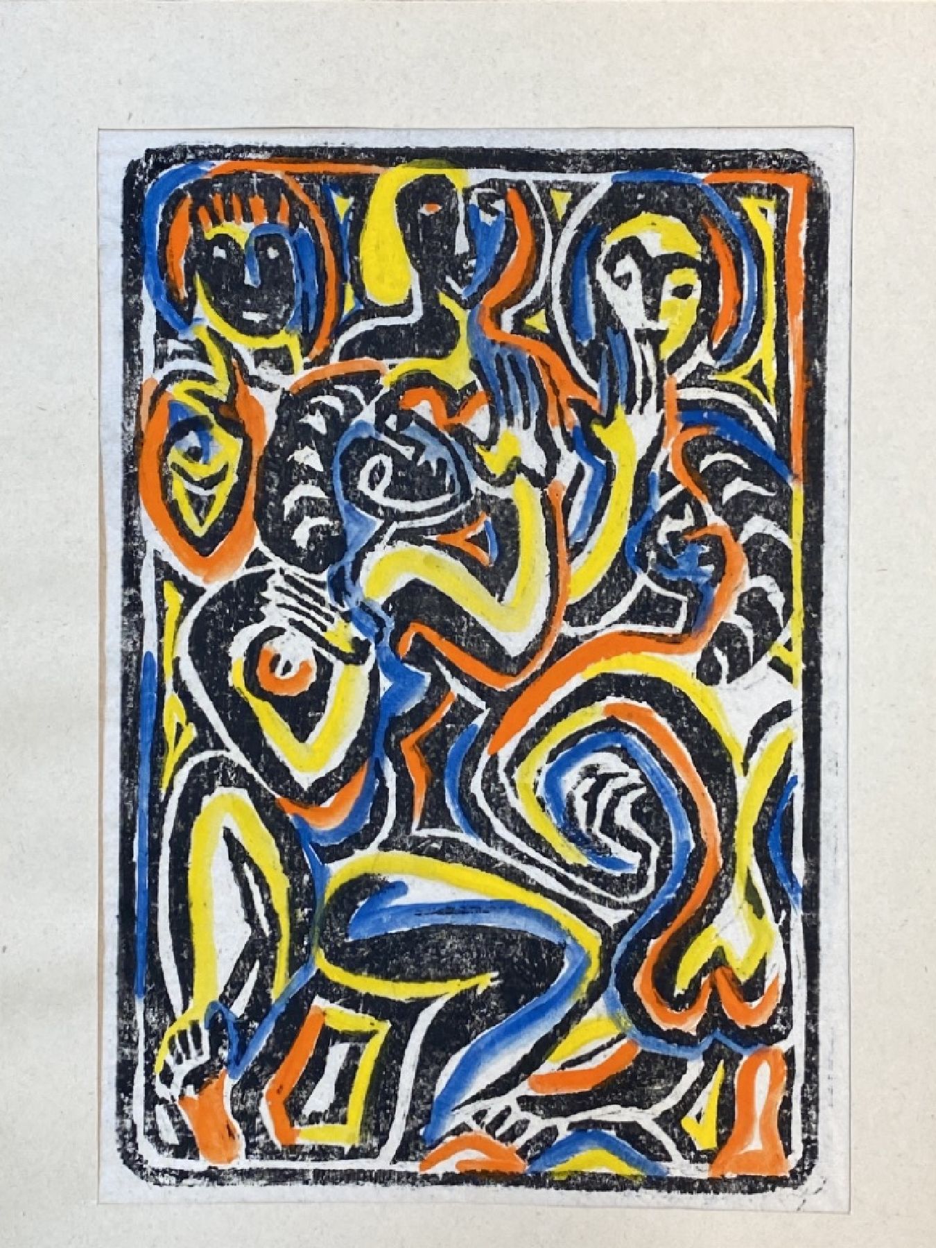 Detail w: Galerie Gerd Rosen: Grafik 1946, Mappe mit 12 Grafiken, alle signiert, orig. Einband, Nr. 110 von 110, mit Arbeiten von: Werner Heldt, Alexander ...