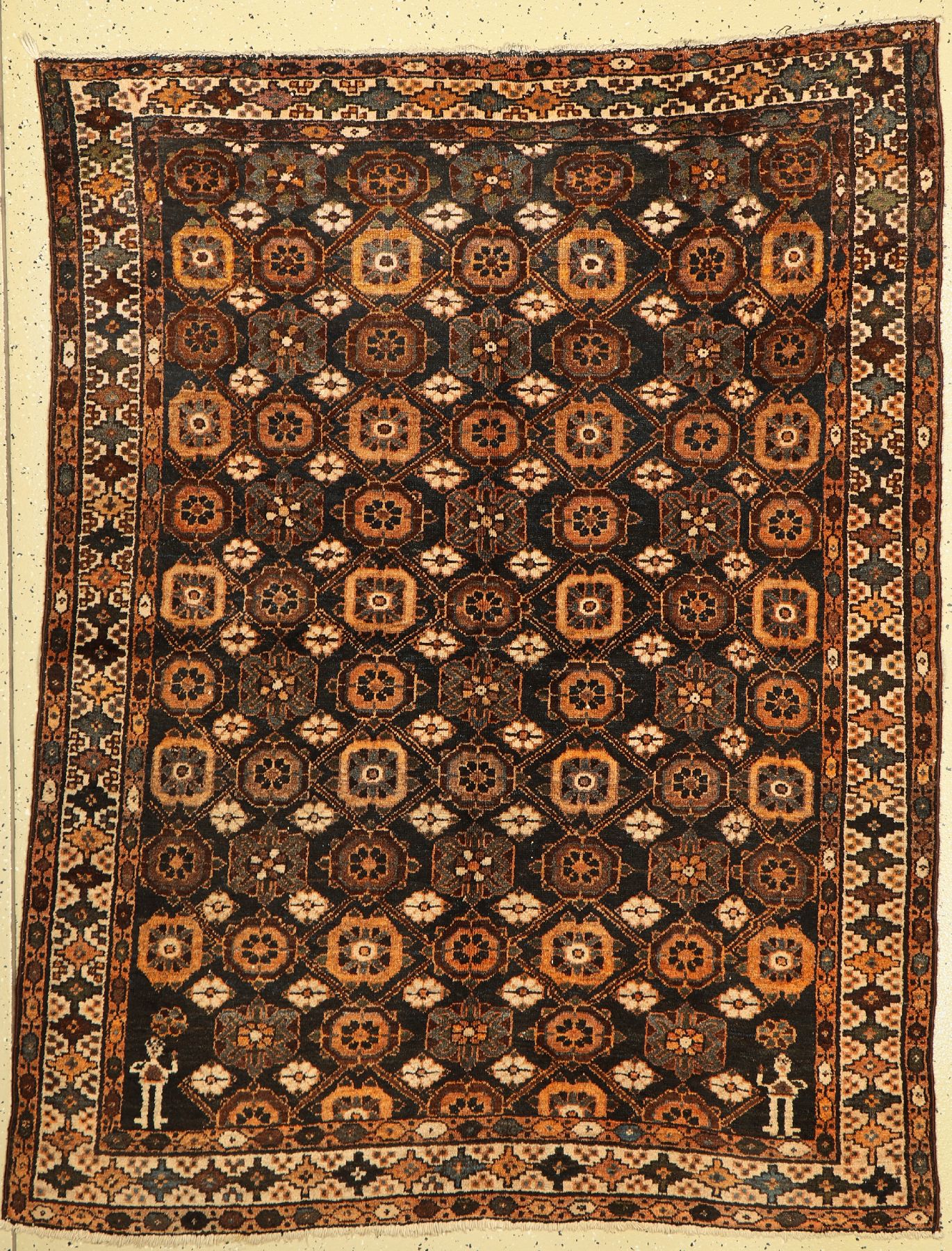 Hamadan antik, Persien, um 1910/1920, Wolleauf Baumwolle, ca. 180 x 136 cm, EHZ: 2-3