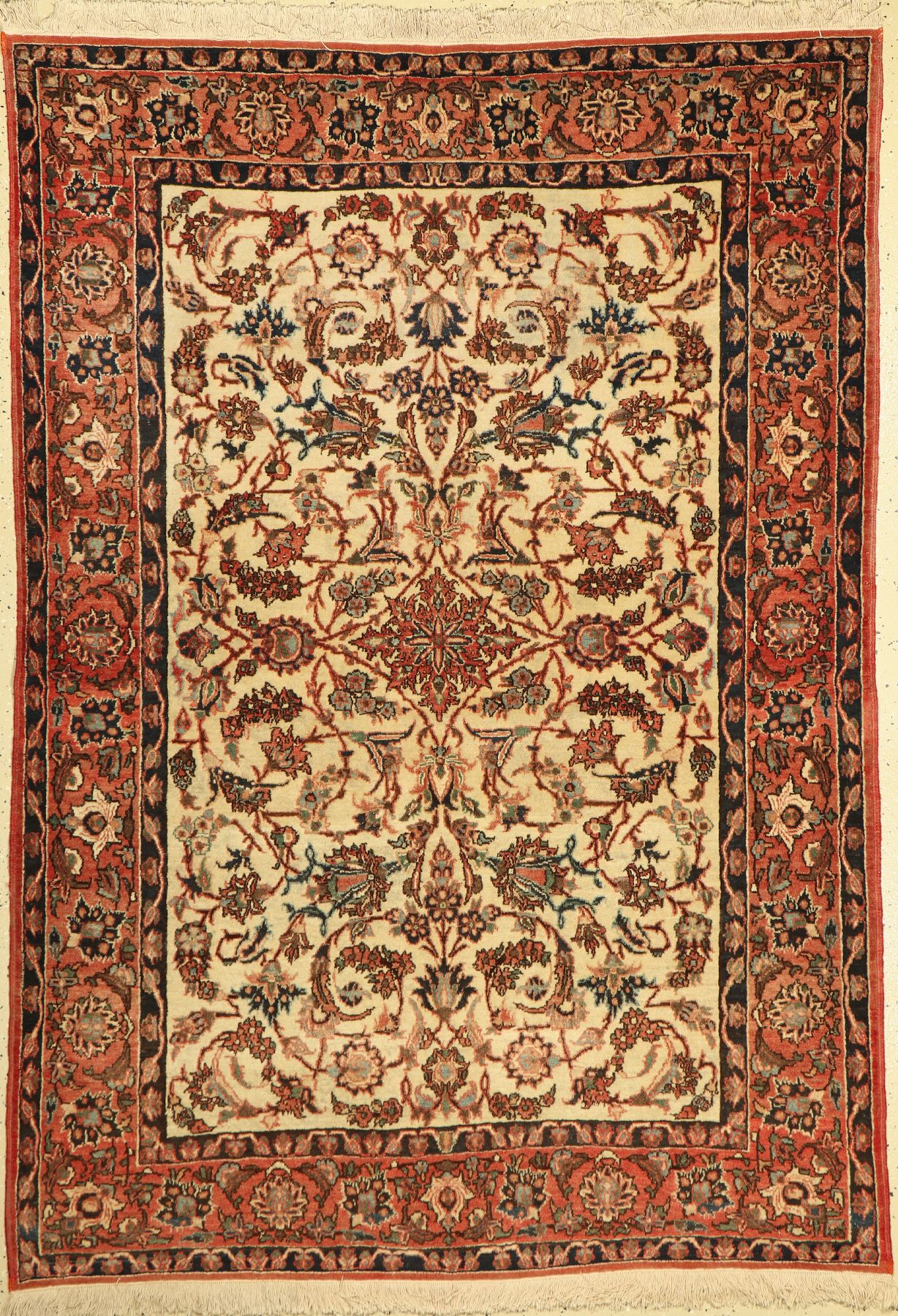 Esfahan Mobarake alt, Persien, um 1940, Wolle auf Baumwolle, ca. 205 x 142 cm, EHZ: 3