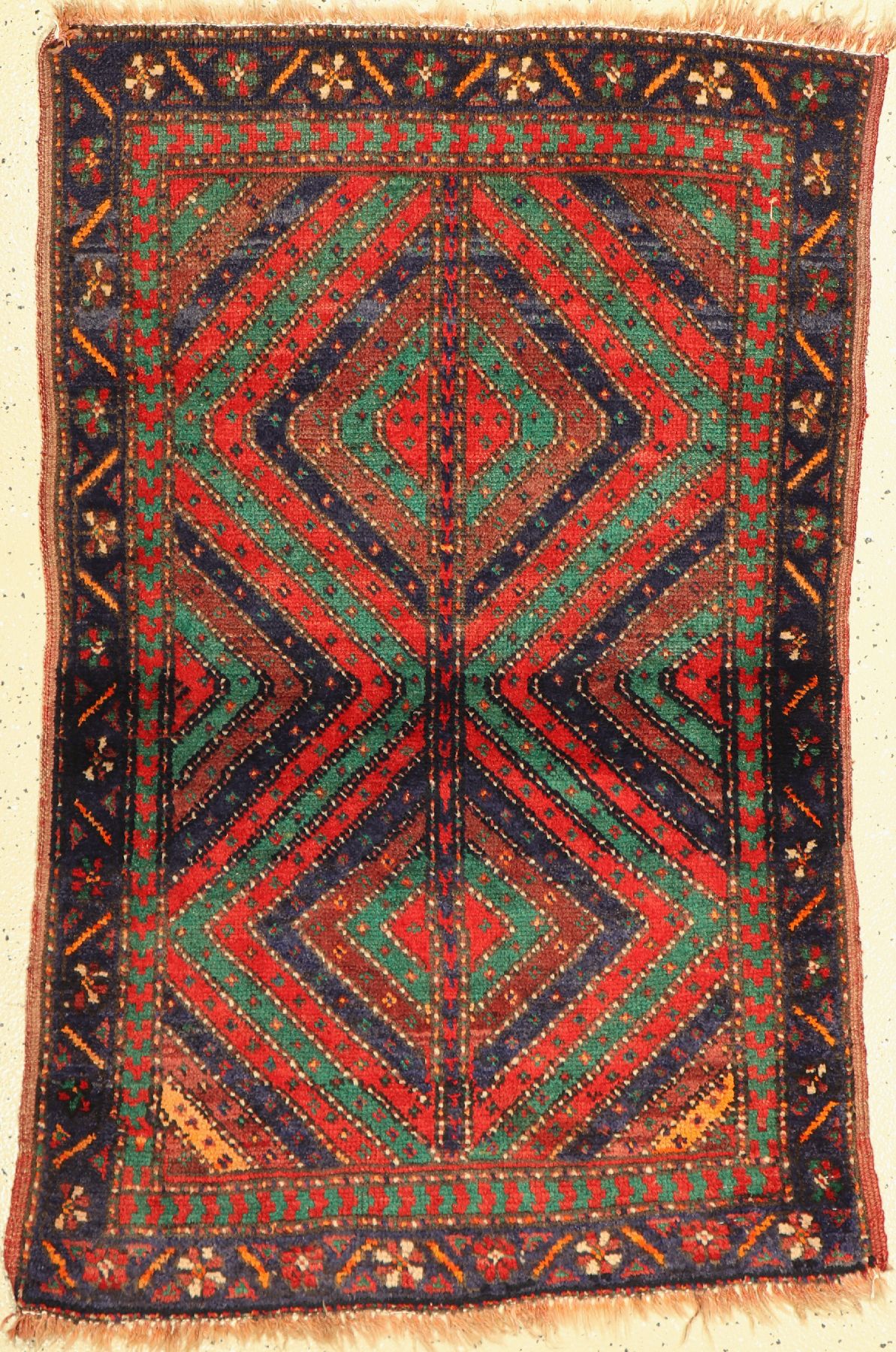 Khorasan Kordi alt, Persien, um 1940, Wolleauf Wolle, ca. 130 x 80 cm, EHZ: 2-3