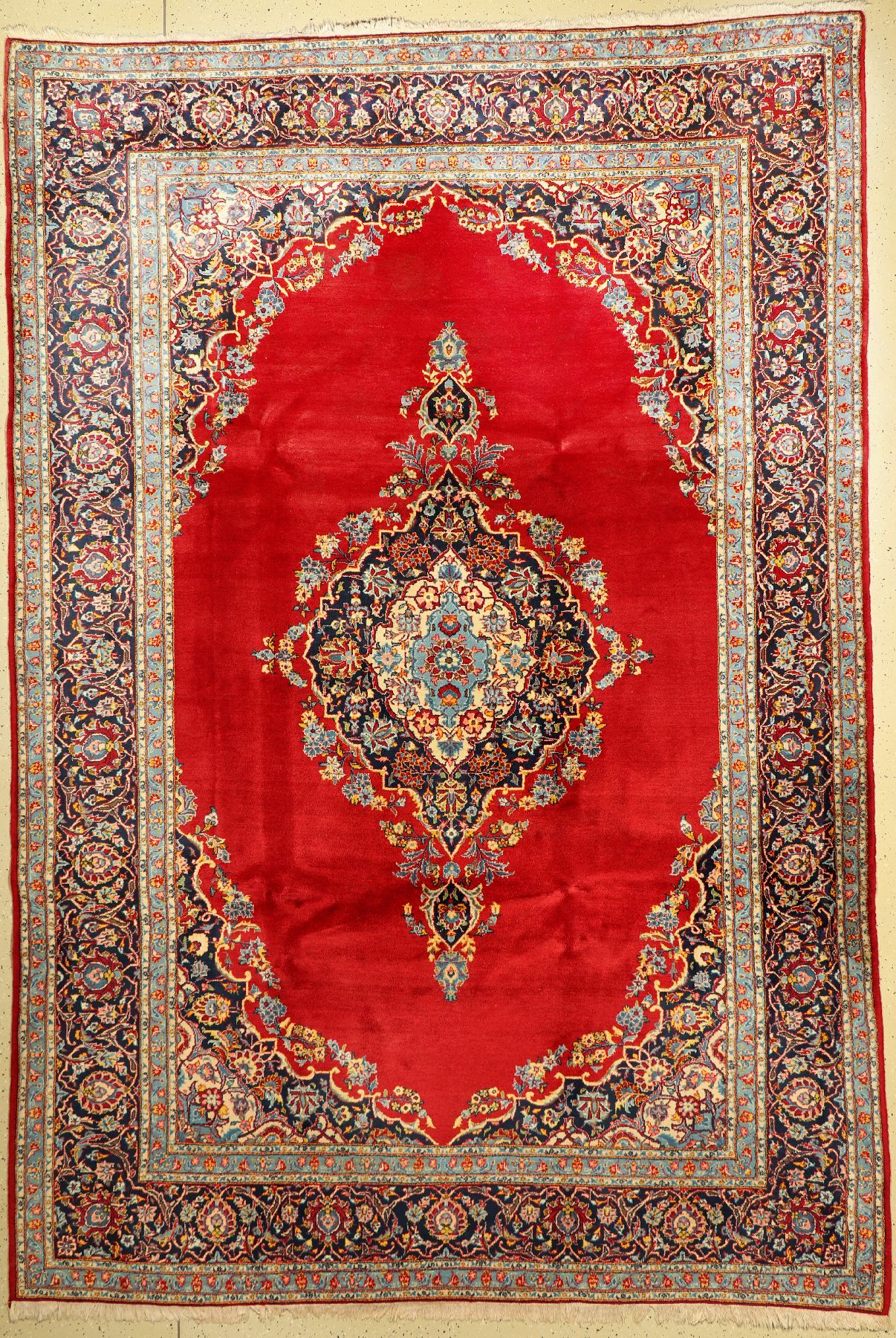 Keschan alt, Persien, ca. 60 Jahre, Wolle auf Baumwolle, ca. 362 x 246 cm, EHZ: 2-3