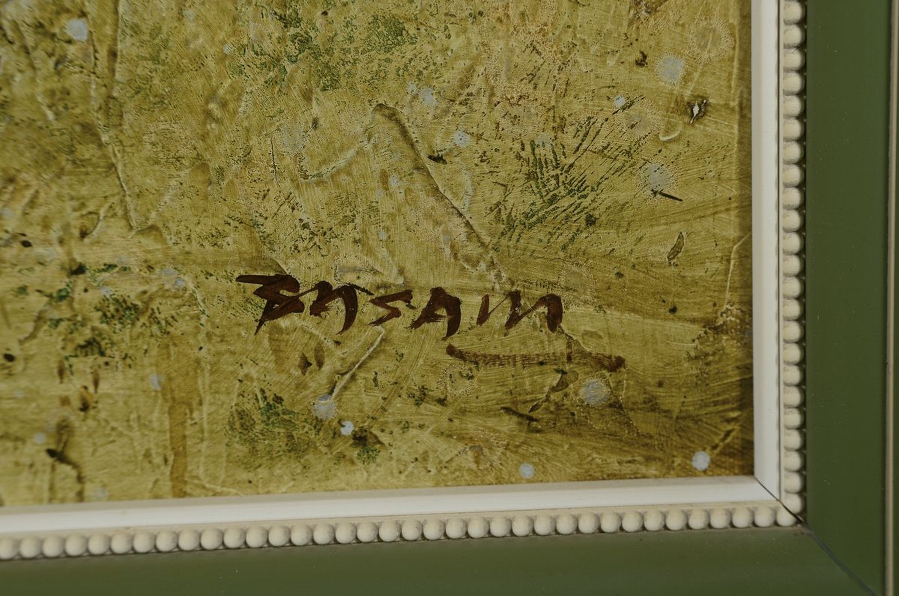 Detail a: Basam (José Barbeta), geb. 1948, Valencia, gelbe Rosen, re. u. signiert, ca. 100 x 100 cmbzw. 112 x 112 cm
