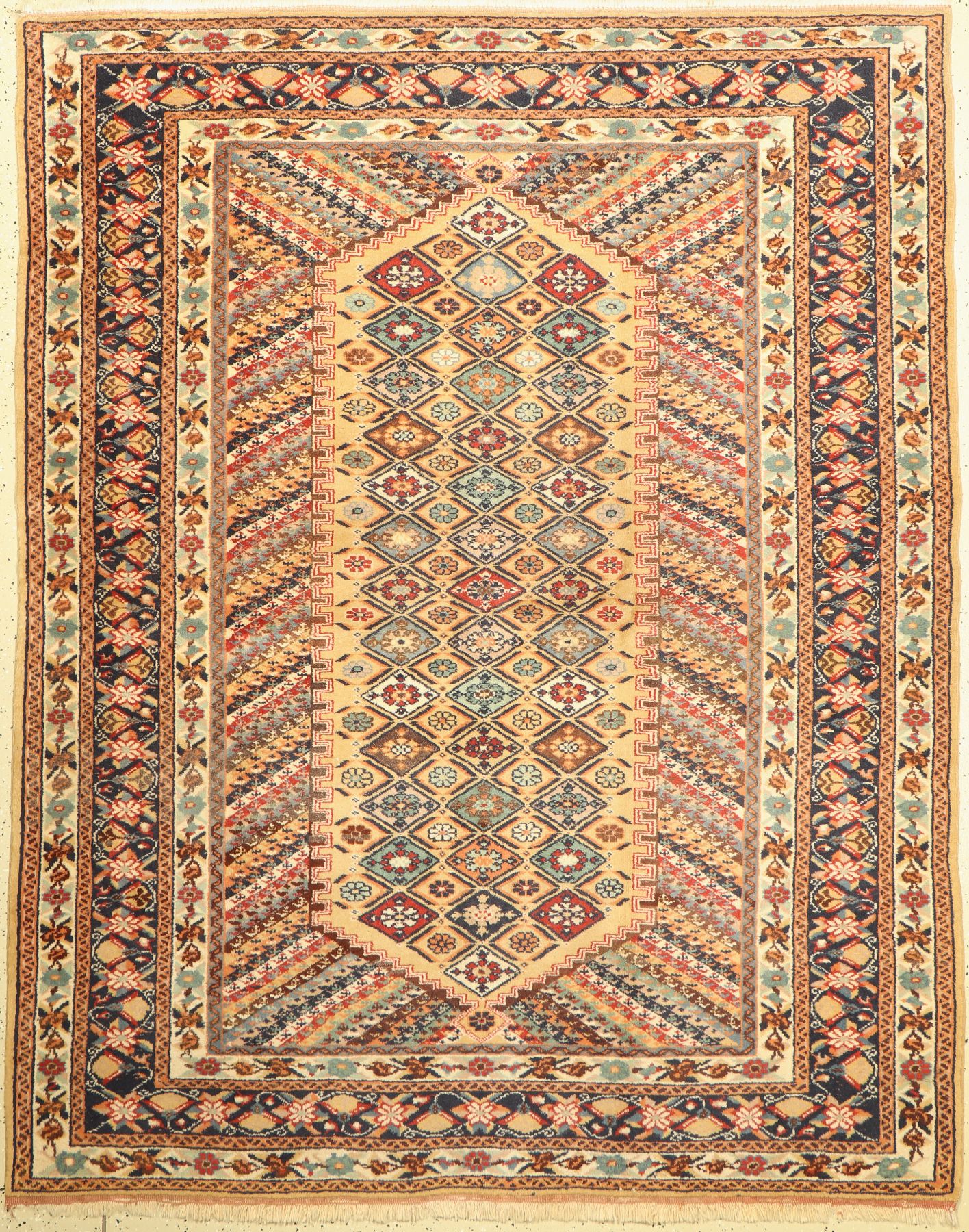 Konya, Türkei, ca. 30 Jahre, Wolle auf Wolle, ca. 220 x 176 cm, EHZ: 2
