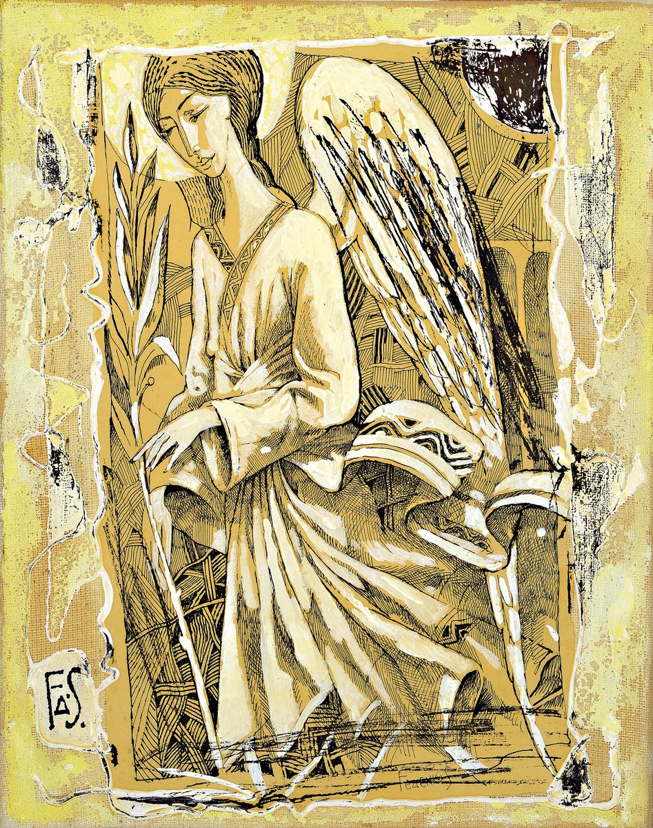 Detail a: Sergej Fedenko, geb. 1962 Dneprpetrowsk, seit 1986 als freier Künstler in St. Petersburg ansässig und auch als Bühnenbildnertätig, zahlreiche ...