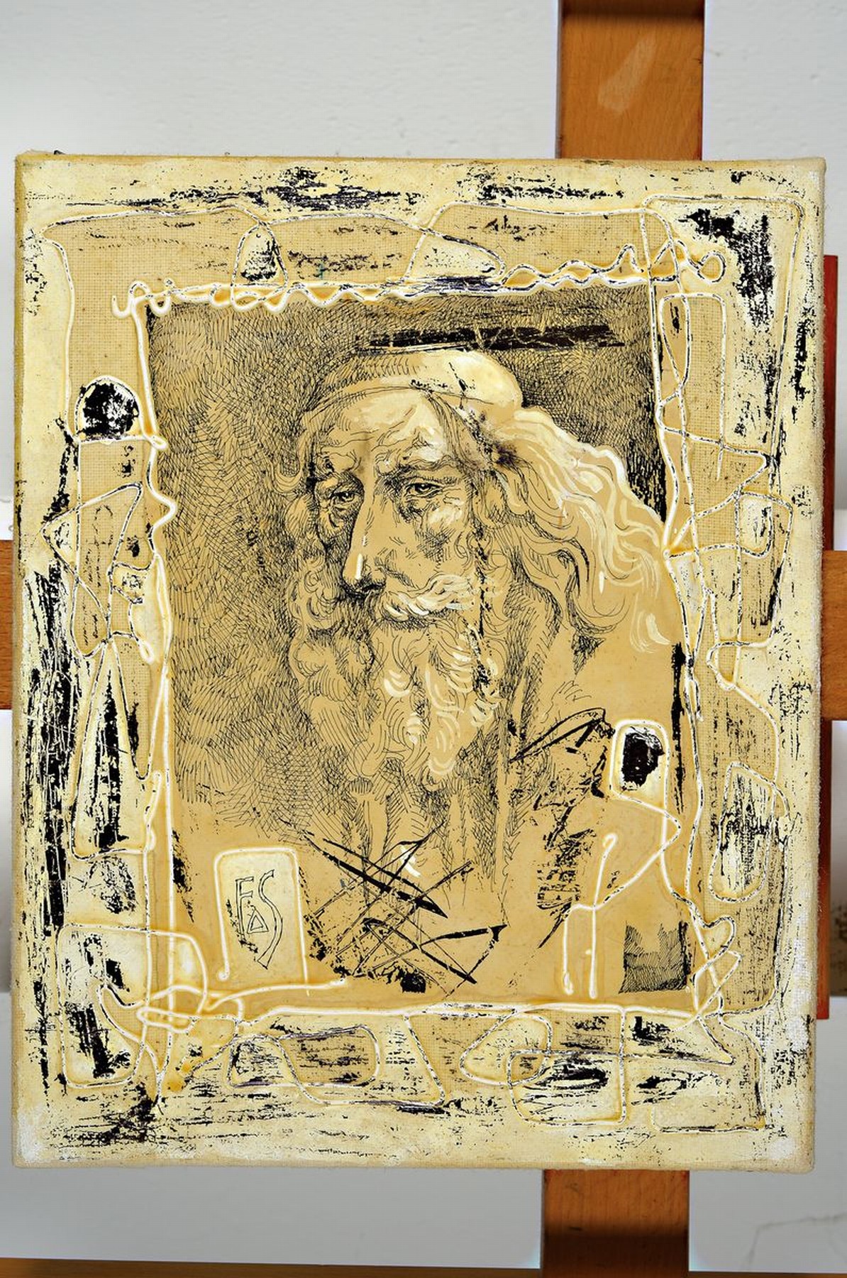 Detail k: Sergej Fedenko, geb. 1962 Dneprpetrowsk, seit 1986 als freier Künstler in St. Petersburg ansässig und auch als Bühnenbildnertätig, zahlreiche ...
