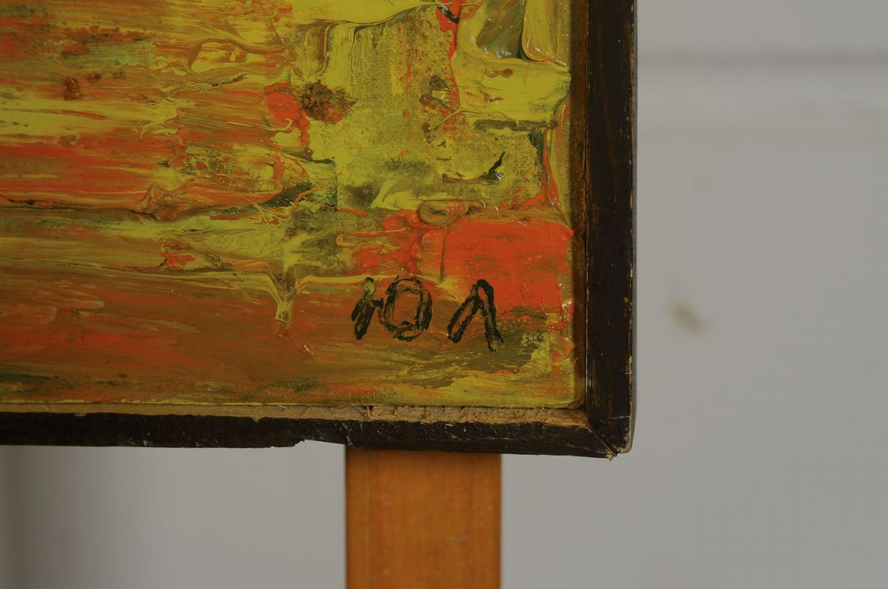 Detail a: Yuri Grgorievich Lytnev, geb. 1936 in Russland, litt unter teilweisem Ausstellungsverbot während der Chruschtschow -Zeit, "Herbst"", ...