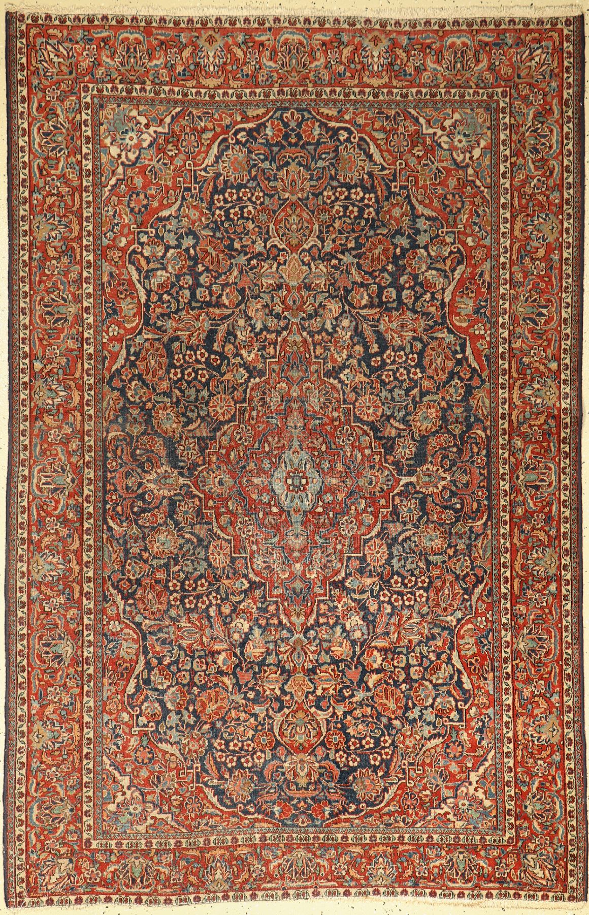 Keschan alt, Persien, um 1930, Wolle auf Baumwolle, ca. 204 x 135 cm, EHZ: 4