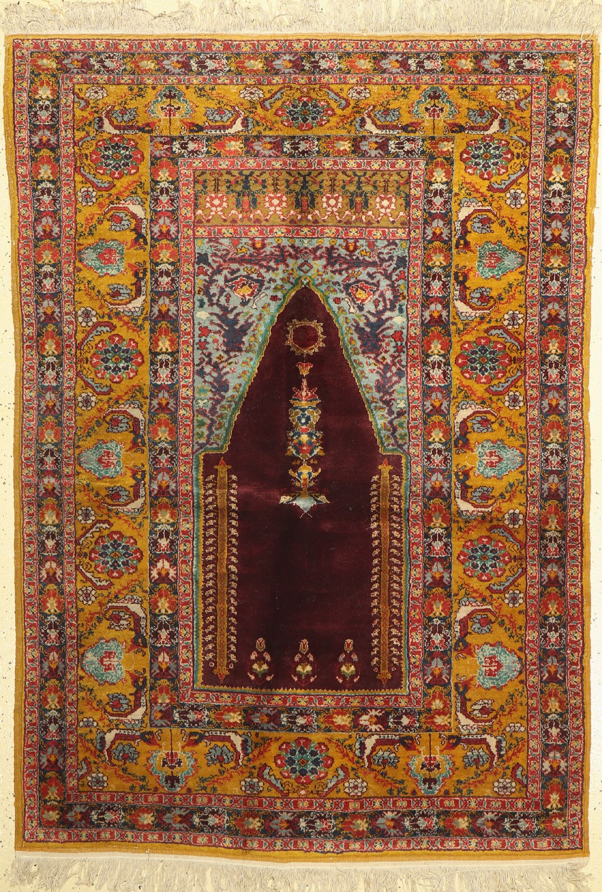 Panderma alt, Türkei, um 1930/1940, Wolle auf Baumwolle, ca. 175 x 124 cm, EHZ: 2