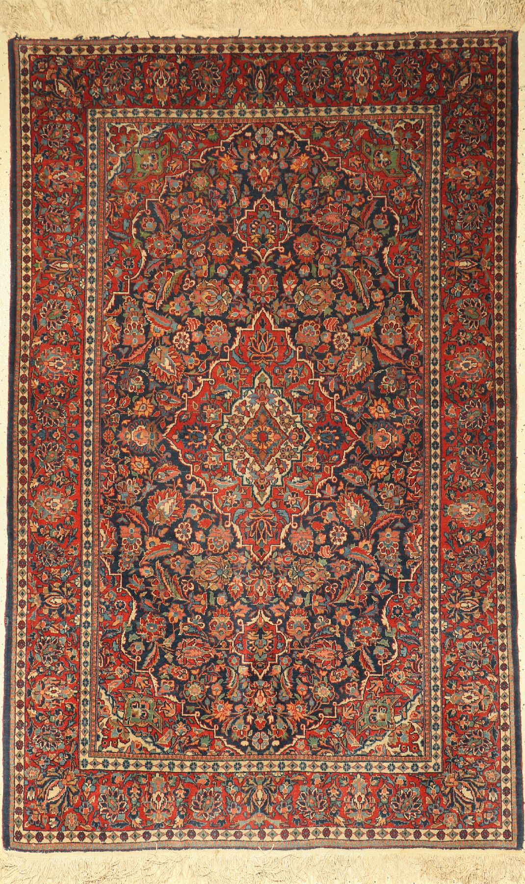 Keschan Kork alt, Persien, um 1930, Korkwolle, ca. 205 x 130 cm, EHZ: 2
