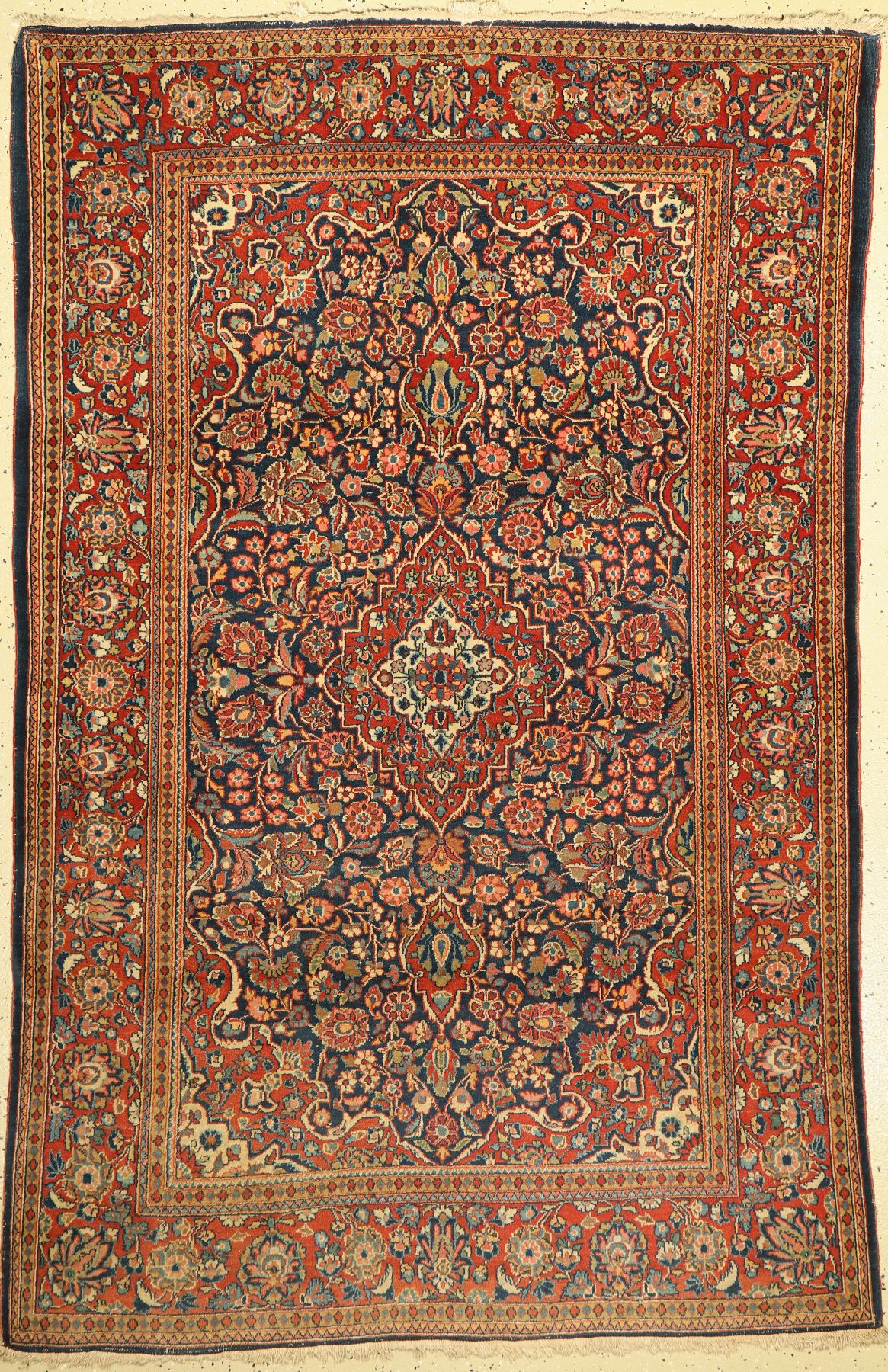 Keschan alt, Persien, um 1940, Wolle auf Baumwolle, ca. 193 x 128 cm, EHZ: 2-3