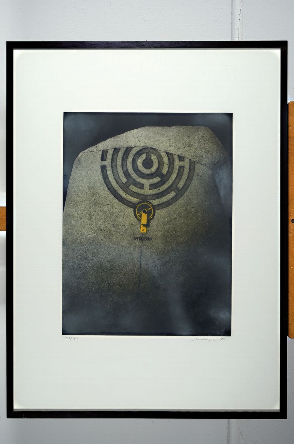 Detail s: Friedrich Meckseper, 1936-2019, 3 Farblithographien, alle handsigniert, 1) num. 65/75, dat. 03, ca. 34.5x42cm, u.Gl., R. ca. 57x72cm, 2) num. 34/100, ...