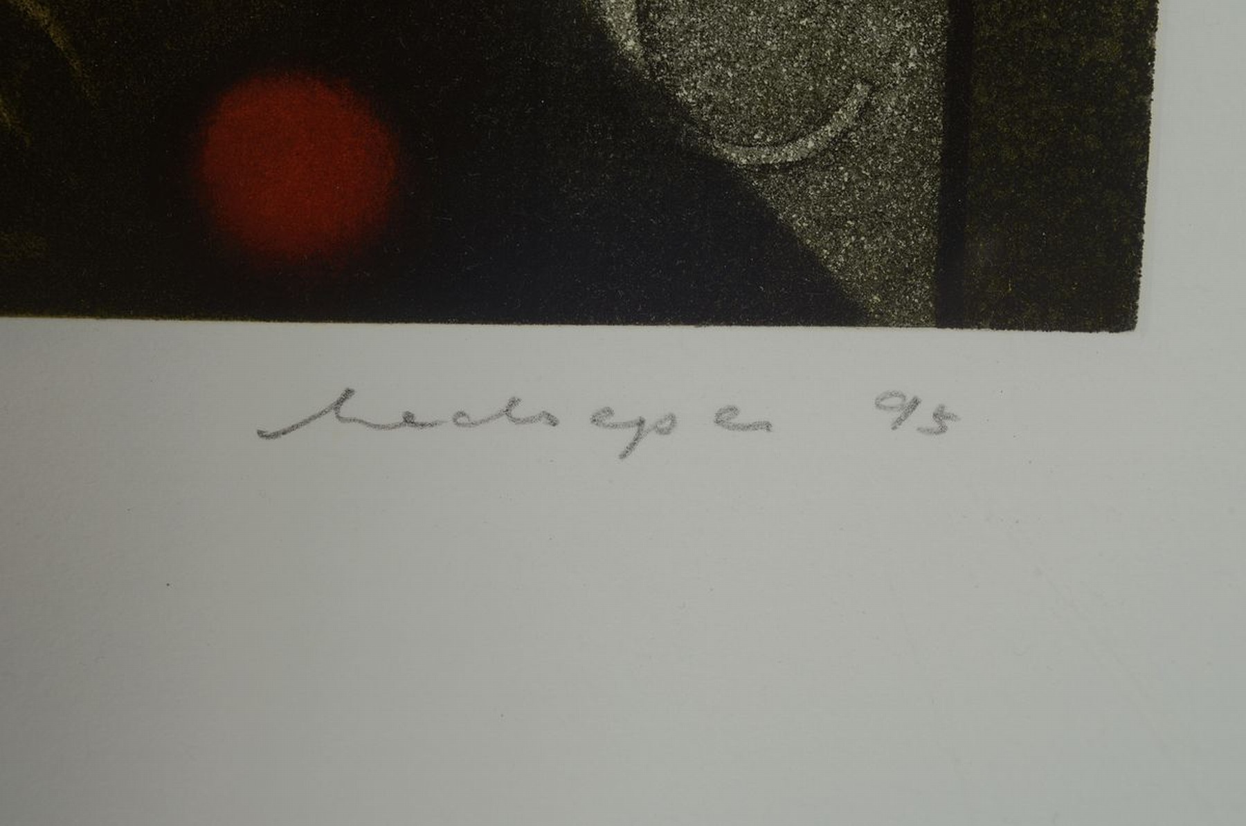Detail d: Friedrich Meckseper, 1936-2019, 3 Farblithographien, alle handsigniert, 1) num. 92/100, dat. 95, ca. 32x63cm, u.Gl., R. ca. 63x82cm, 2) num. 67/75, ...