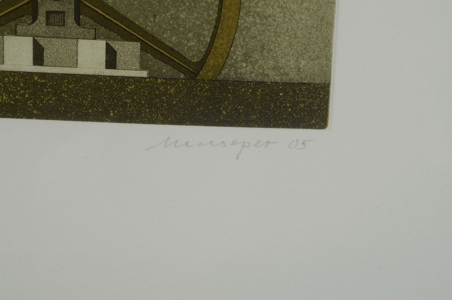 Detail c: Friedrich Meckseper, 1936-2019, Konvolut aus 9 Farblithographien, alle handsigniert und dat. zwischen 1978 und 2005, versch. Größen von ca. ...