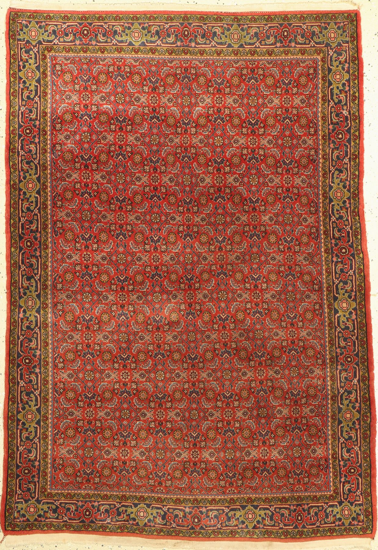 Bidjar fein, Persien, ca. 60 Jahre, Korkwolle, ca. 165 x 116 cm, EHZ: 2