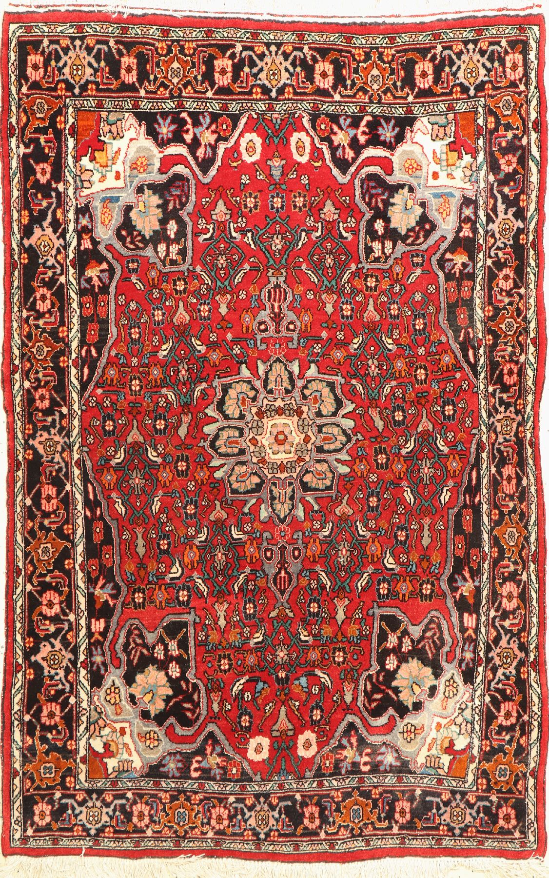 Bidjar alt, Persien, ca. 60 Jahre, Wolle auf Baumwolle, ca. 162 x 105 cm, EHZ: 2