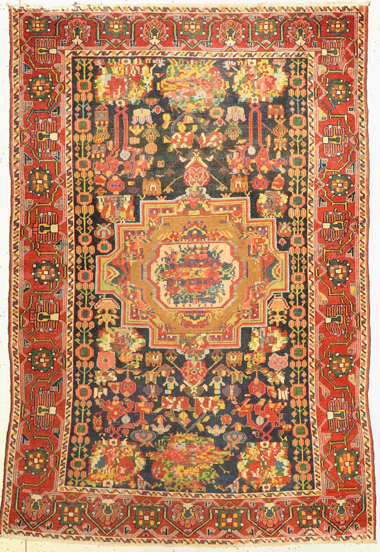 Bachtiar Saman, Persien, um 1930, Wolle aufBaumwolle, ca. 205 x 140 cm, EHZ: 4