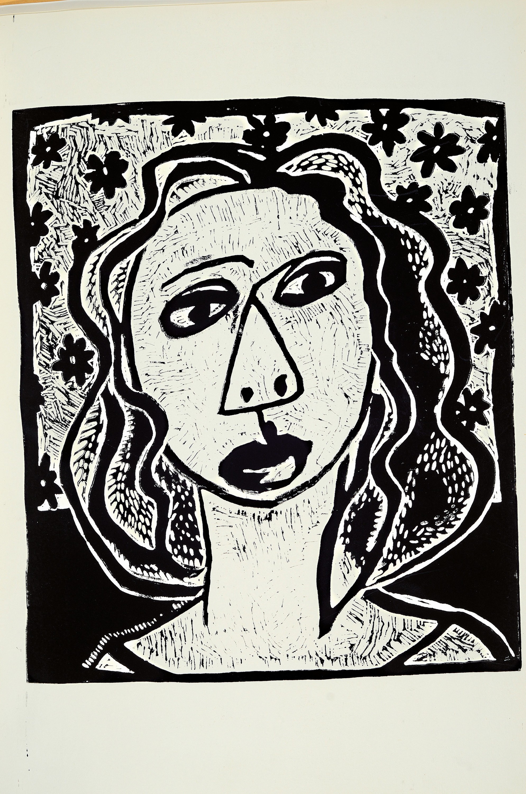 Detail k: Susan Witwer, geb. 1973 in Radebeul, Mappe "Eine Liebesgeschichte", ca. 52x39 cm