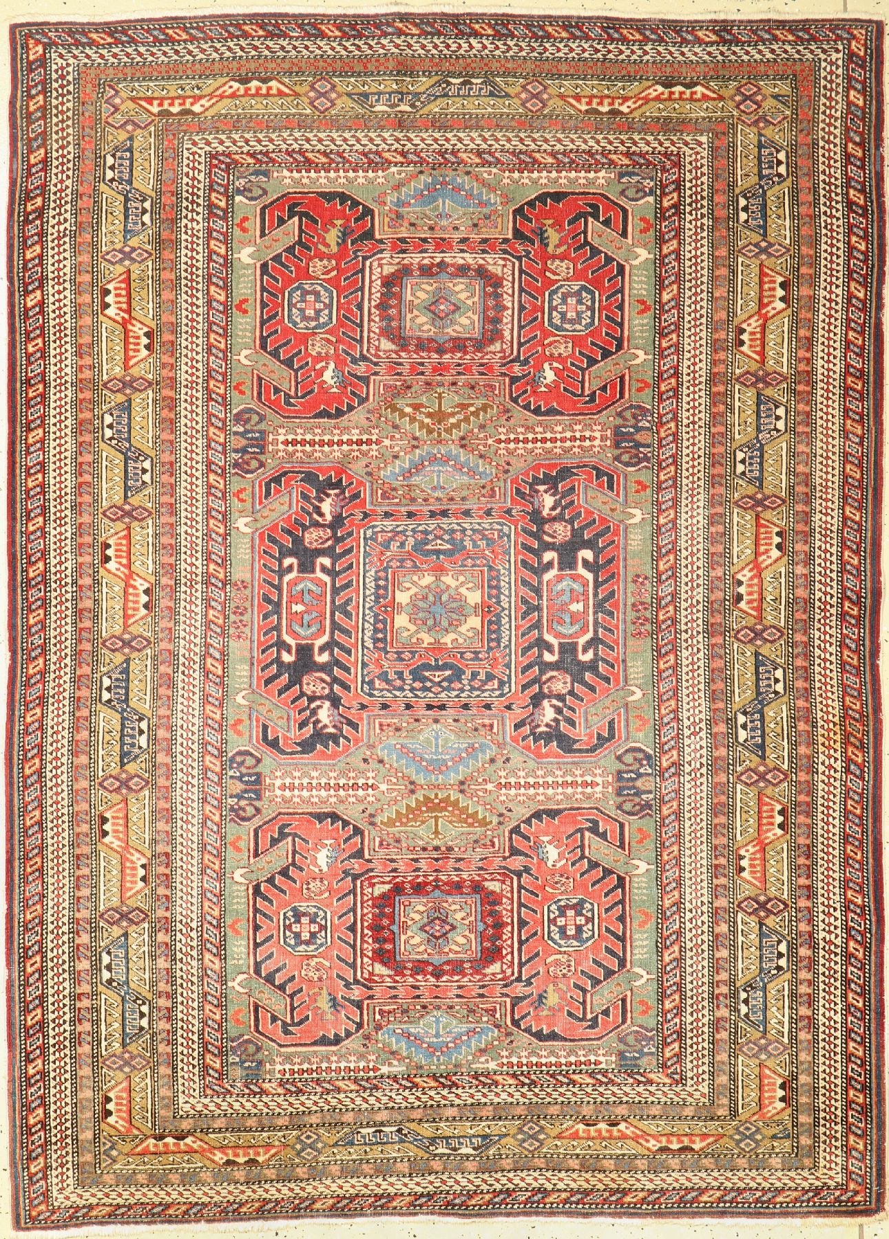 Ardebil alt, Persien, um 1930, Wolle auf Wolle, ca. 200 x 145 cm, EHZ: 3