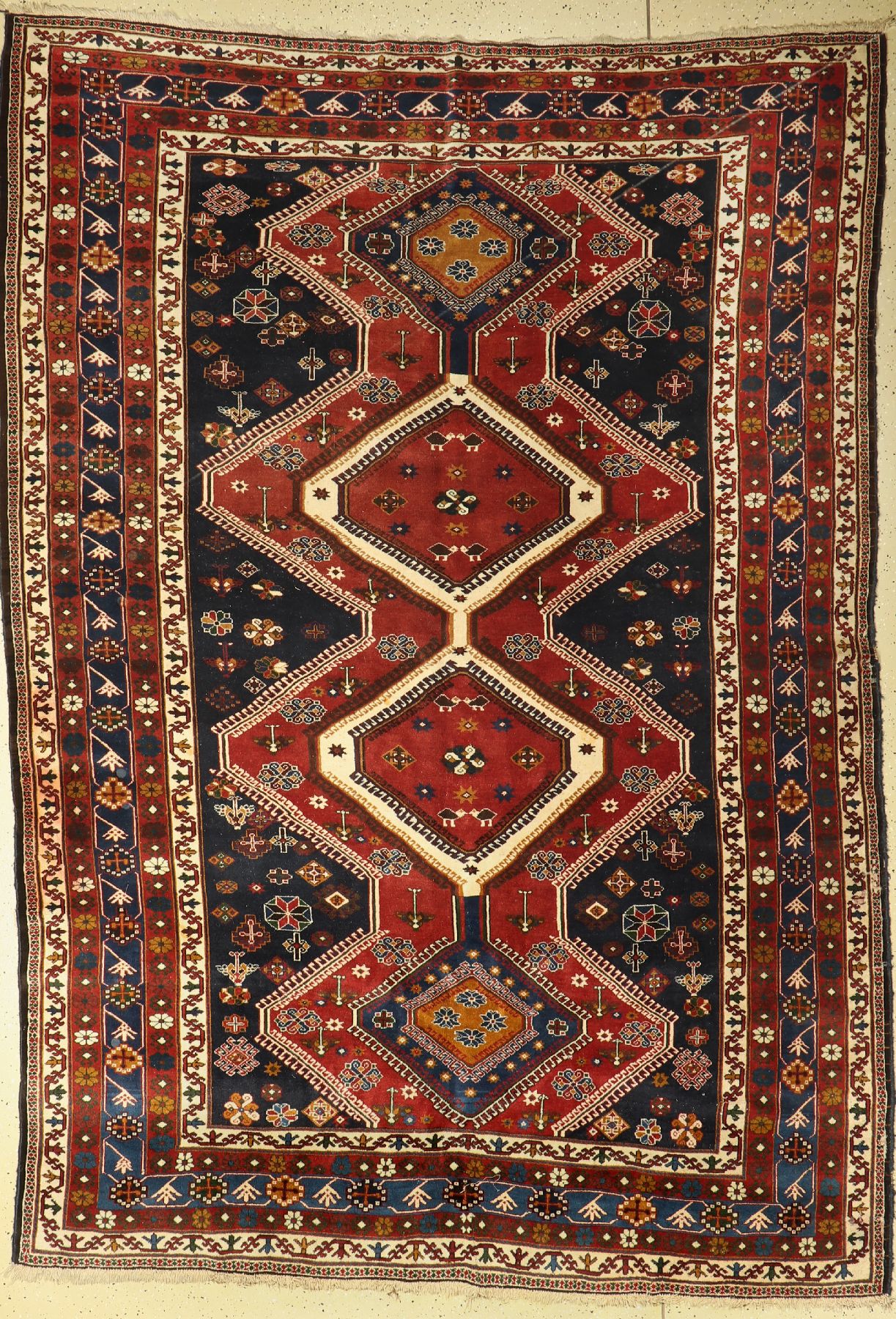 Luri alt, Persien, um 1920, Wolle auf Wolle, ca. 305 x 214 cm, EHZ: 3