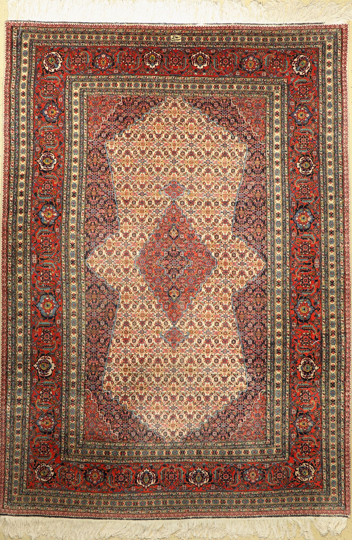 Täbriz fein,(Maschaiekhi), Persien, um 1950, Korkwolle, ca. 340 x 240 cm, EHZ: 2