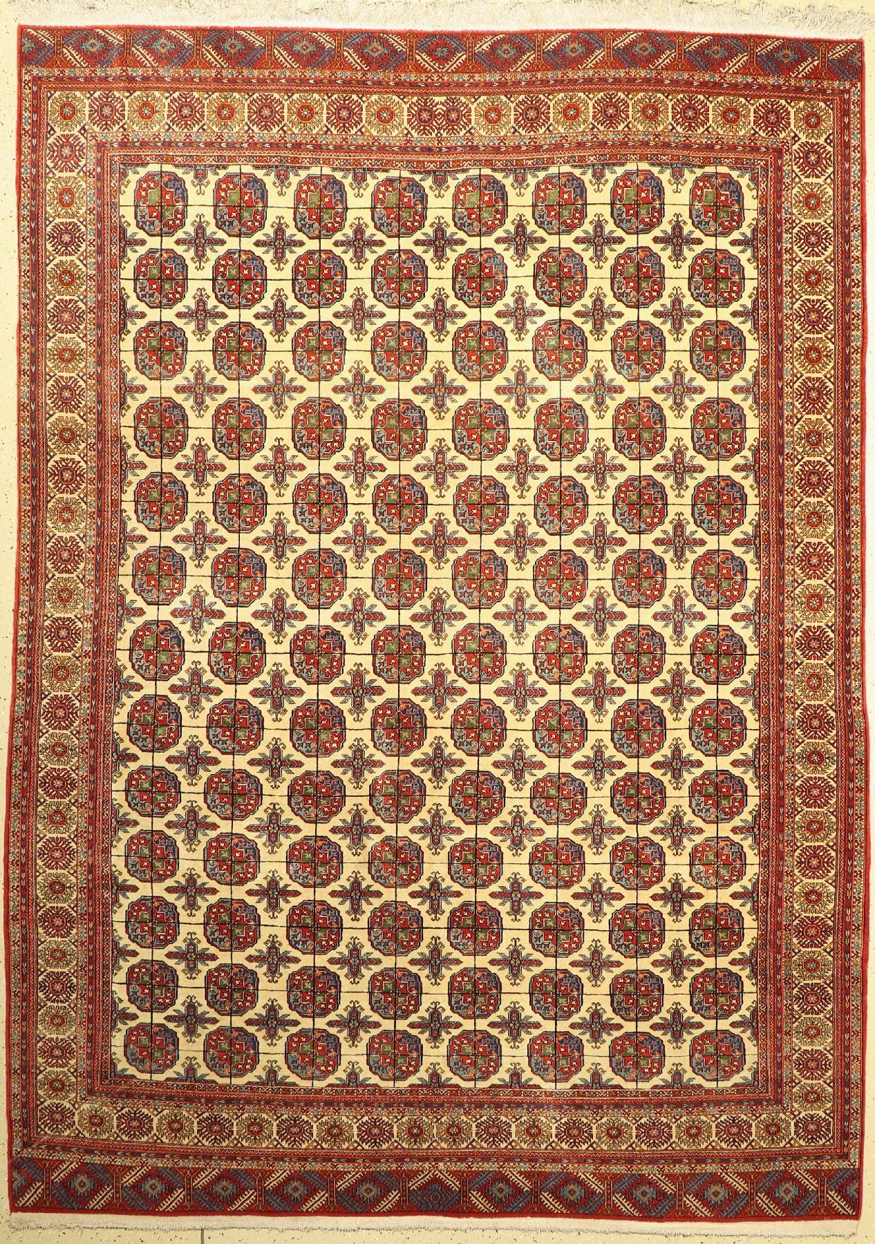 Ghom Kork fein, Persien, um 1940, Korkwolle, ca. 310 x 220 cm, EHZ: 2