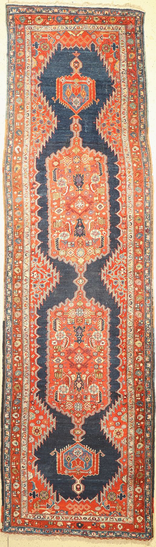 Meschgin alt, Persien, um 1920, Wolle auf Wolle, ca. 470 x 130 cm, EHZ: 3