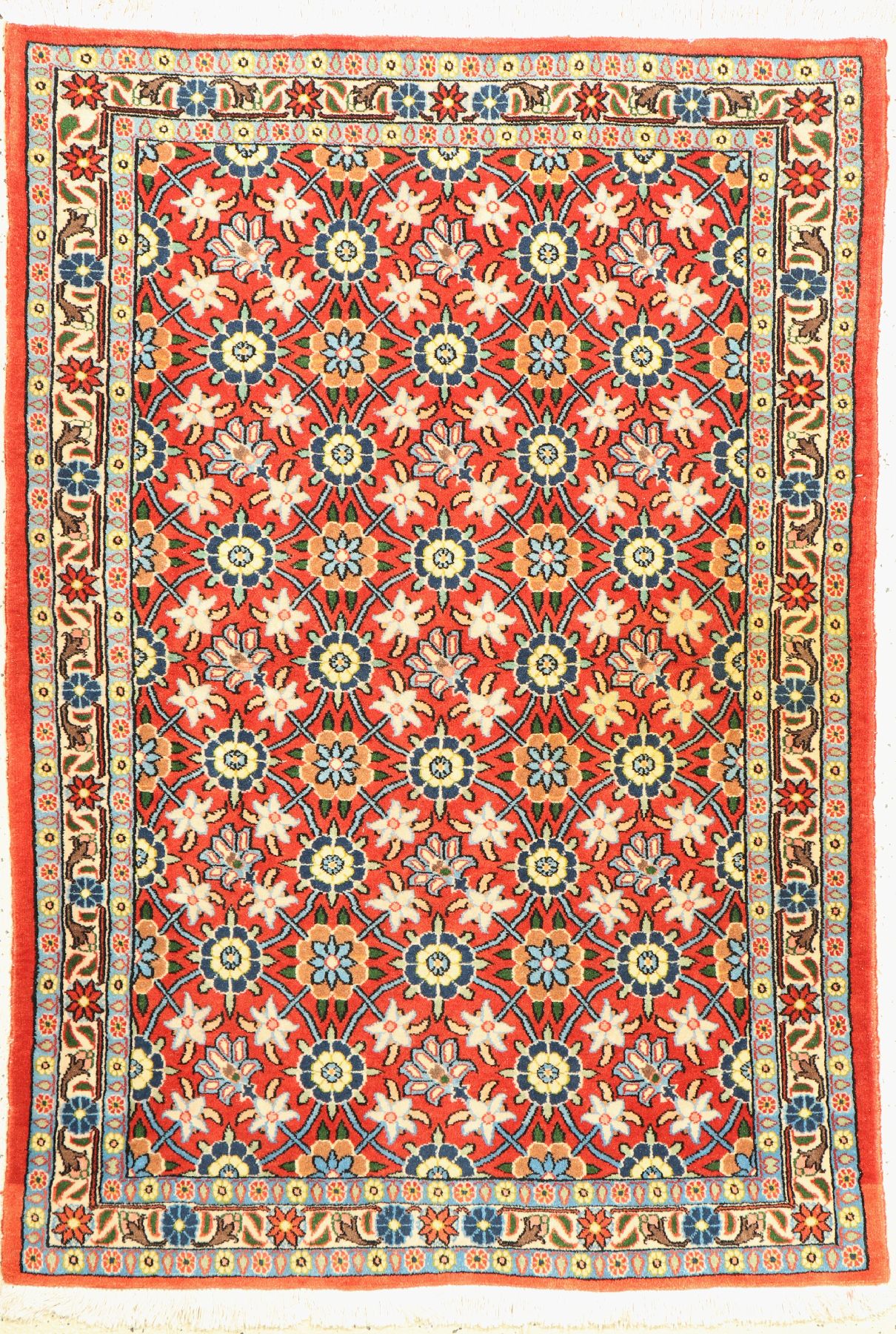 Waramin alt, Persien, ca. 50 Jahre, Wolle auf Baumwolle, ca. 147 x 102 cm, EHZ: 2