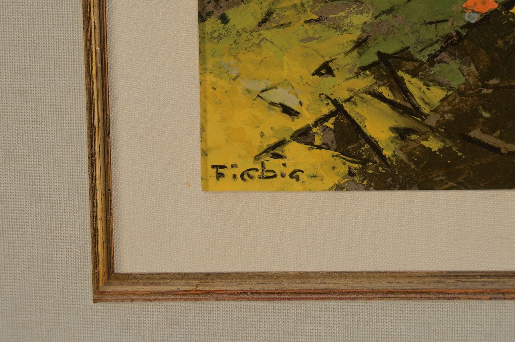 Detail a: Frédéric Fiebig, 1855 Talsen/Lettland-1953 Sélestat/Elsass, Studium an der Akademie St. Petersburg, ging 1907 nach Paris, ließ sich 1929 in ...