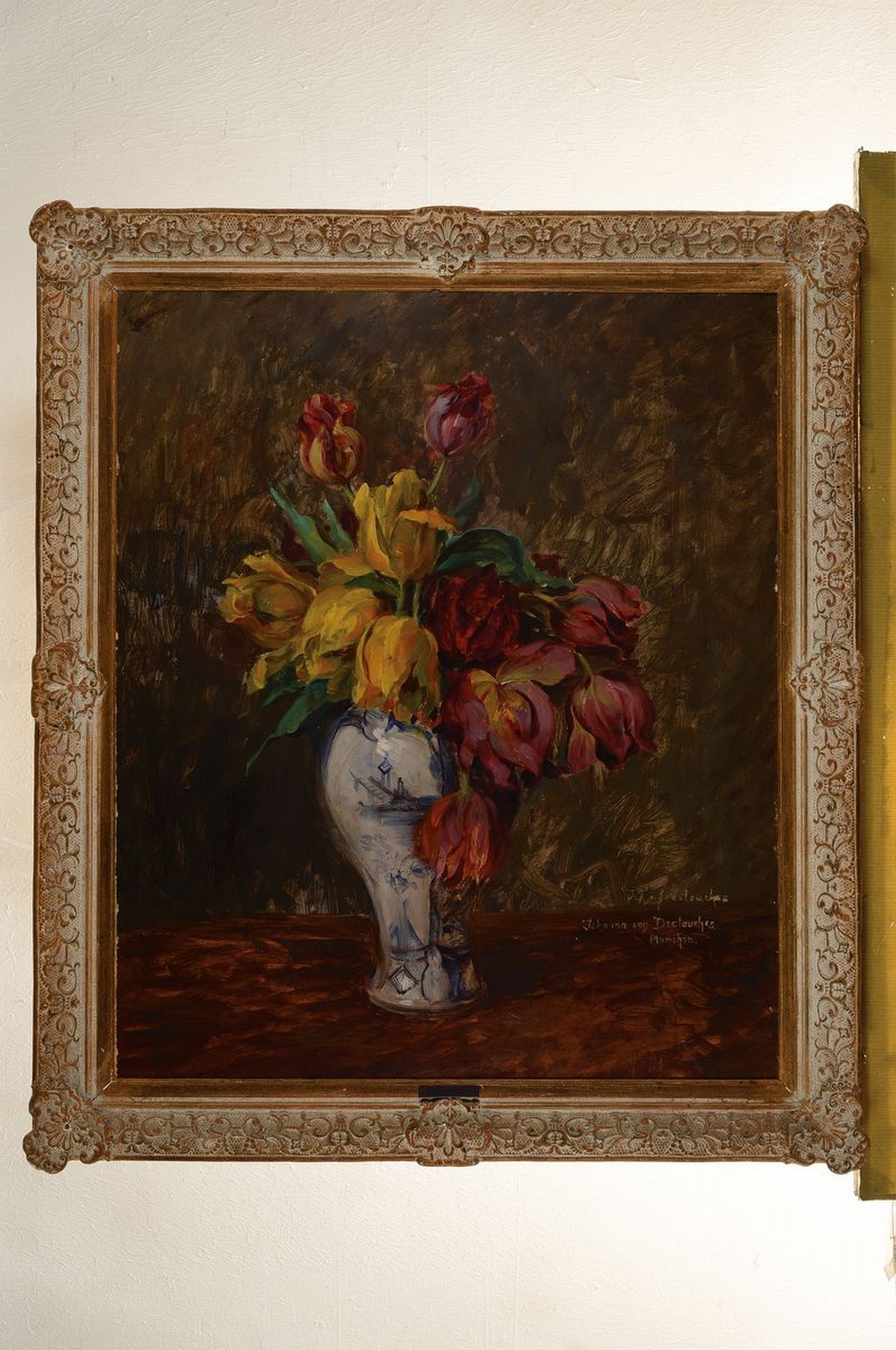 Detail k: Johanna von Destouches, 1869-1956 München, deutsche Malerin und Dichterin, Tochter des Historikers Ernst v.D., dem Gründer des Münchener ...