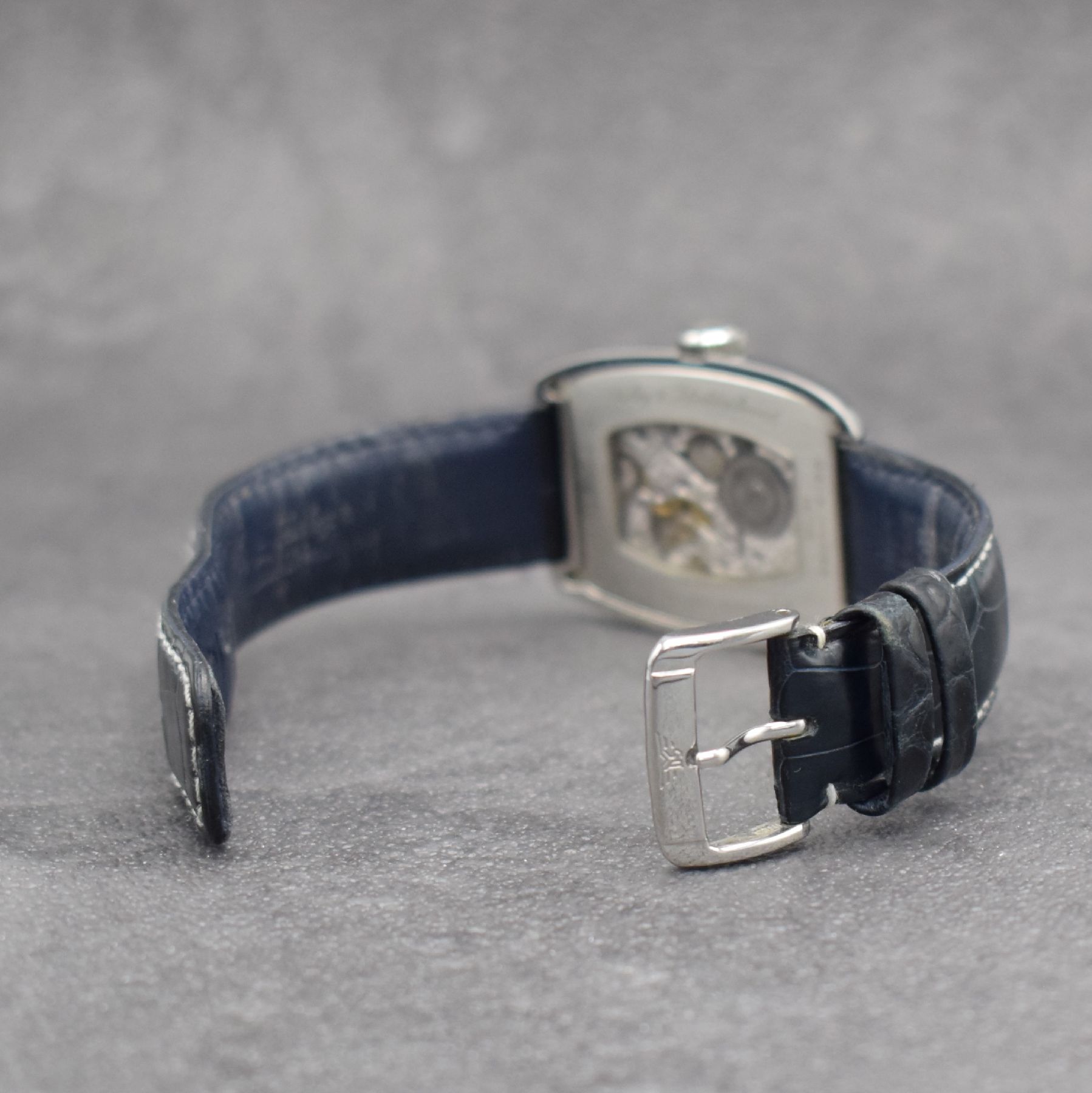 Detail d: DUBEY & SCHALDENBRAND seltene Herrenarmbanduhr Modell Aerodyn Antique, Handaufzug, auf 100 Stück lim. Sondermodell in Edelstahl inkl. orig. ...
