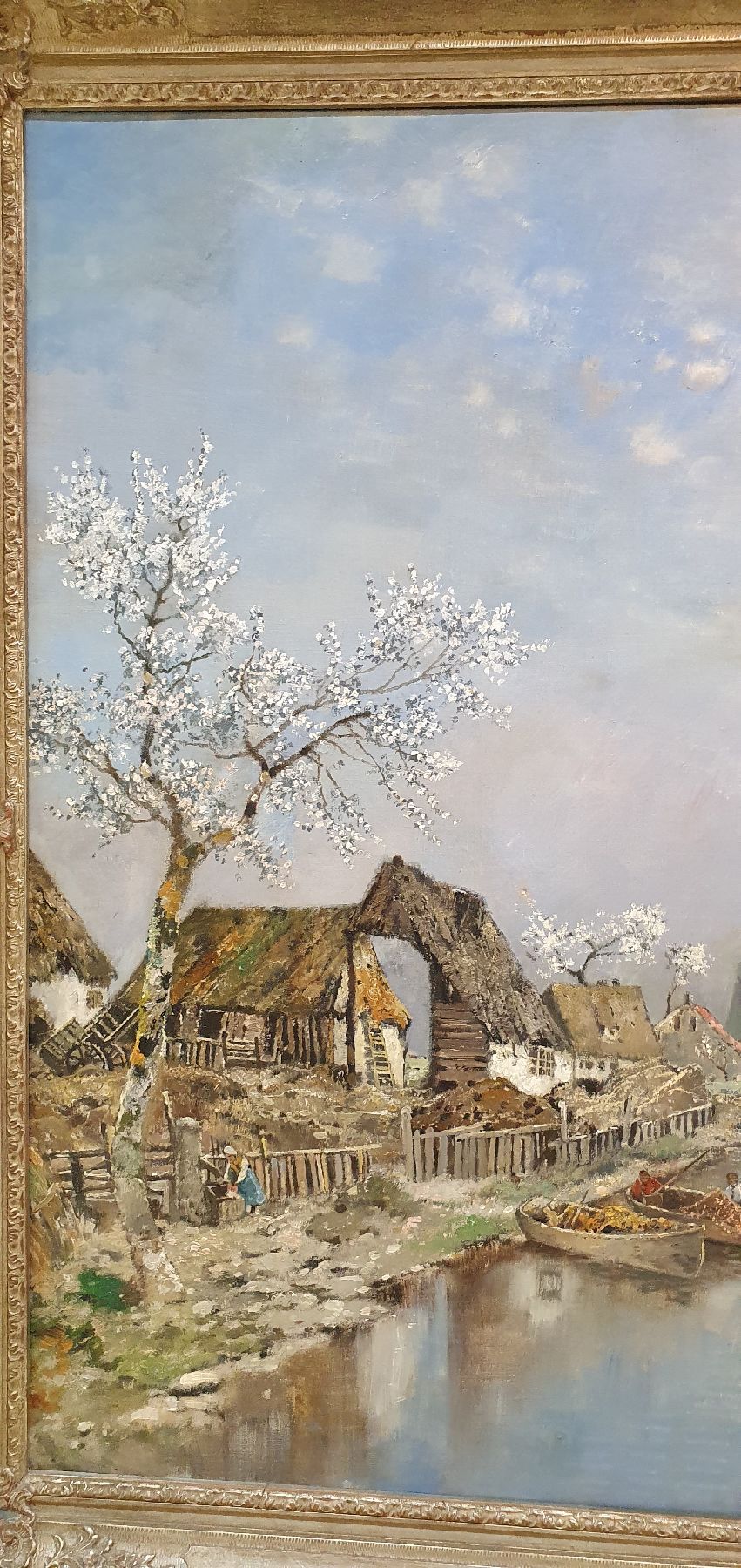Detail b: Karl Heffner, 1849 Würzburg-1925 Berlin, studierte in München Musik und verkehrte im Lenbach-Kreis, wurde von Adolf Stademann in der Malerei ...