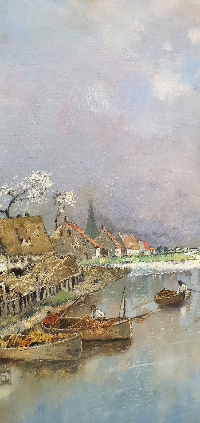 Detail c: Karl Heffner, 1849 Würzburg-1925 Berlin, studierte in München Musik und verkehrte im Lenbach-Kreis, wurde von Adolf Stademann in der Malerei ...