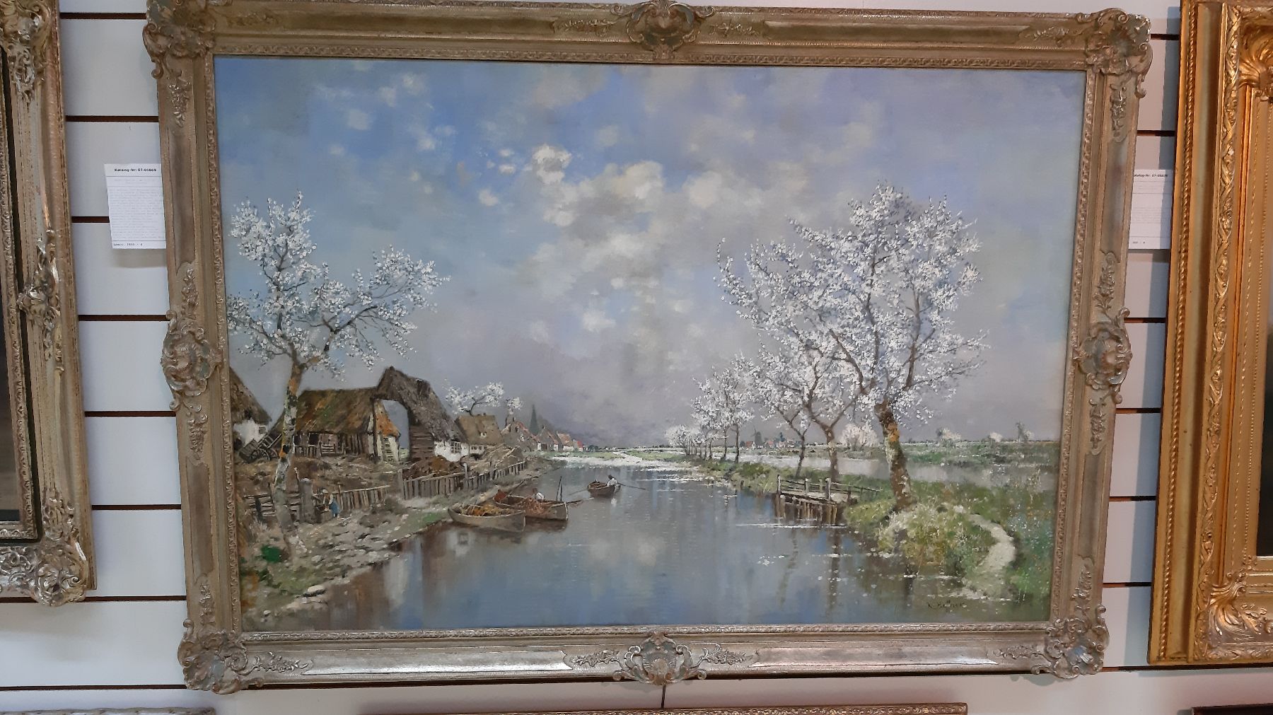 Detail e: Karl Heffner, 1849 Würzburg-1925 Berlin, studierte in München Musik und verkehrte im Lenbach-Kreis, wurde von Adolf Stademann in der Malerei ...
