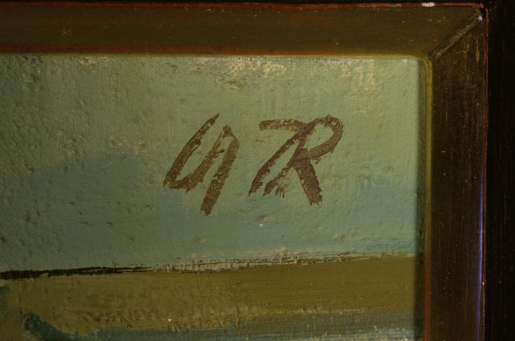 Detail a: Albert Rieger, 1914-1992 Karlsruhe, Studium an der Akademie Karlsruhe bei Siebert und Gebhardt, Meisterschüler von H. Goebel, unternahm zahlreiche ...