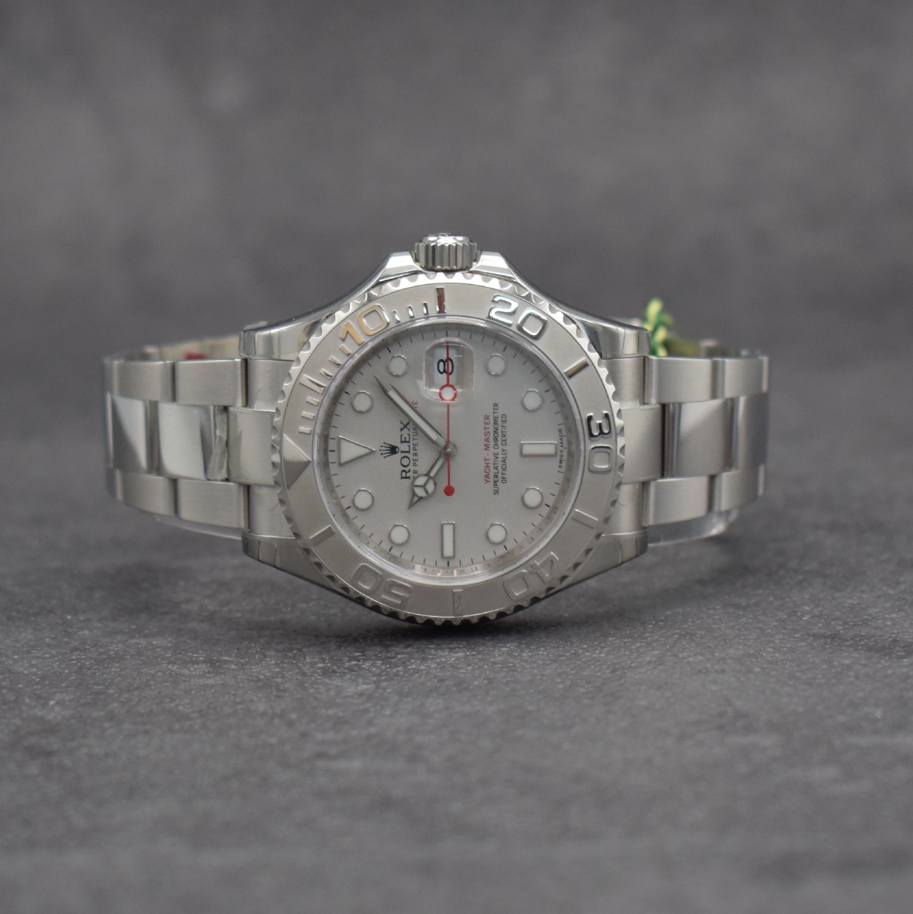 ROLEX Herrenarmbanduhr Oyster Perpetual Date Yacht-Master Referenz 116622, Automatik, LC 100, Chronometer der Superlative in Edelstahl/Platin ...