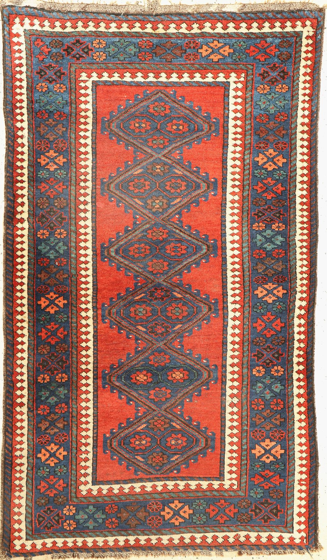 Kelardascht alt, Persien, um 1940, Wolle auf Wolle, ca. 190 x 112 cm, EHZ: 2-3