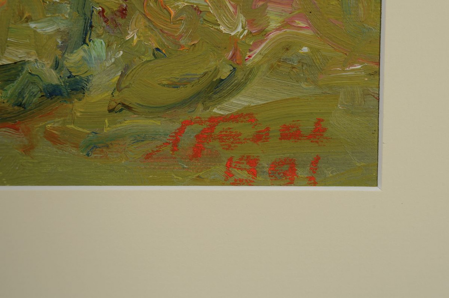 Detail a: Albert Feser, 1901 Ojendorf - 1993, Hamburg, Studium an der Landeskunstschule Hamburg, seit 1949 schloss er sich mit den Malern Düslong, Adorf ...