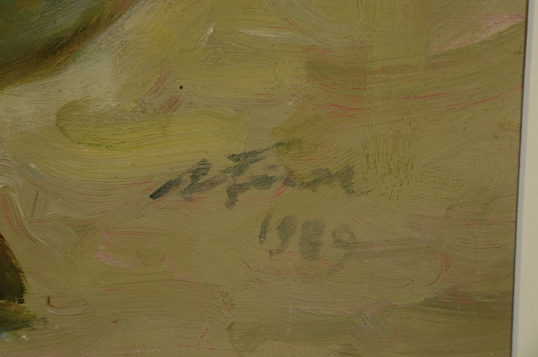 Detail a: Albert Feser, 1901 Ojendorf - 1993, Hamburg, Studium an der Landeskunstschule Hamburg, seit 1949 schloss er sich mit den Malern Düslong, Adorf ...